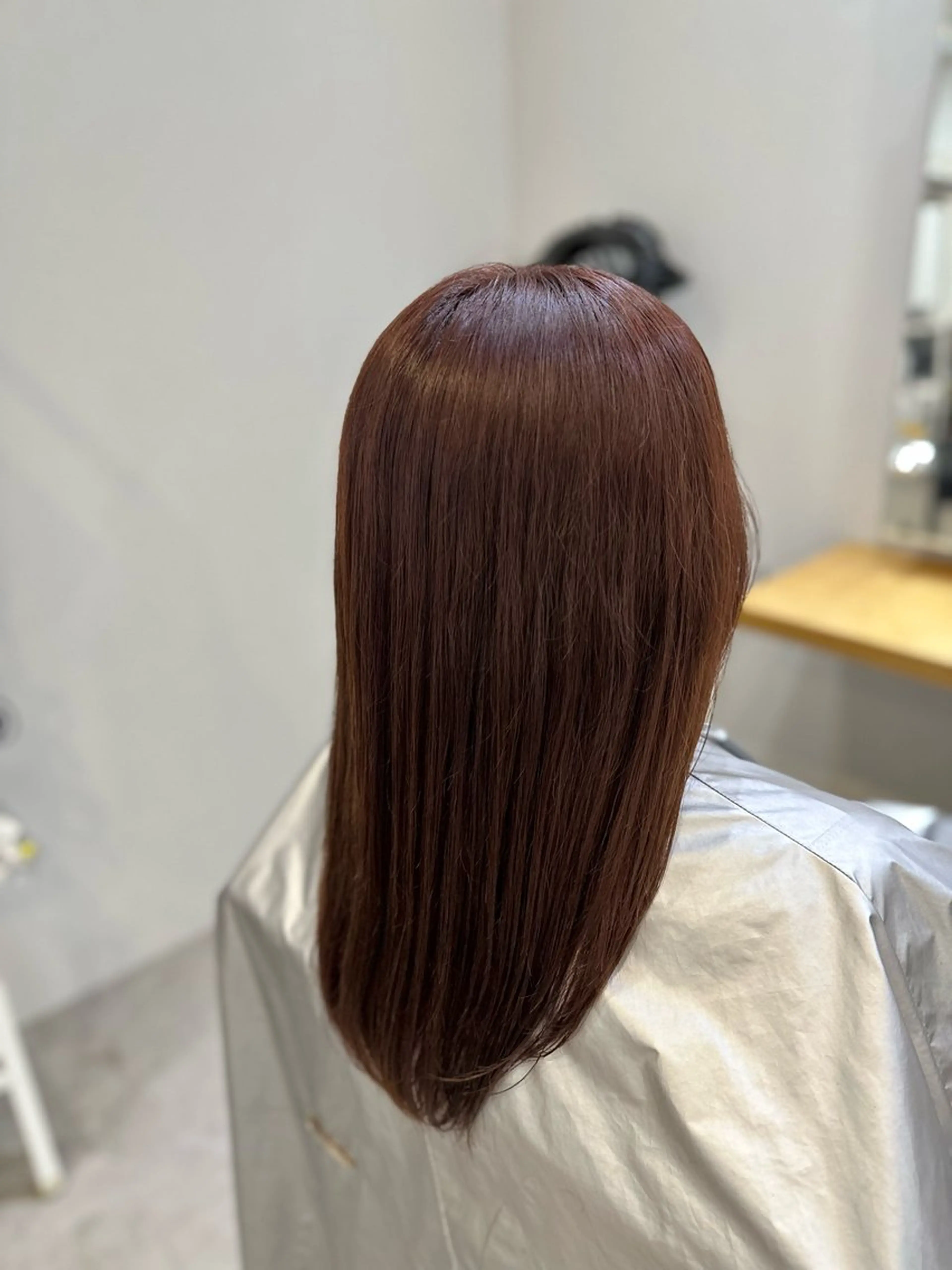 セミロング カット ヘアカラー トリートメント Agu hair noman マナのヘアスタイル