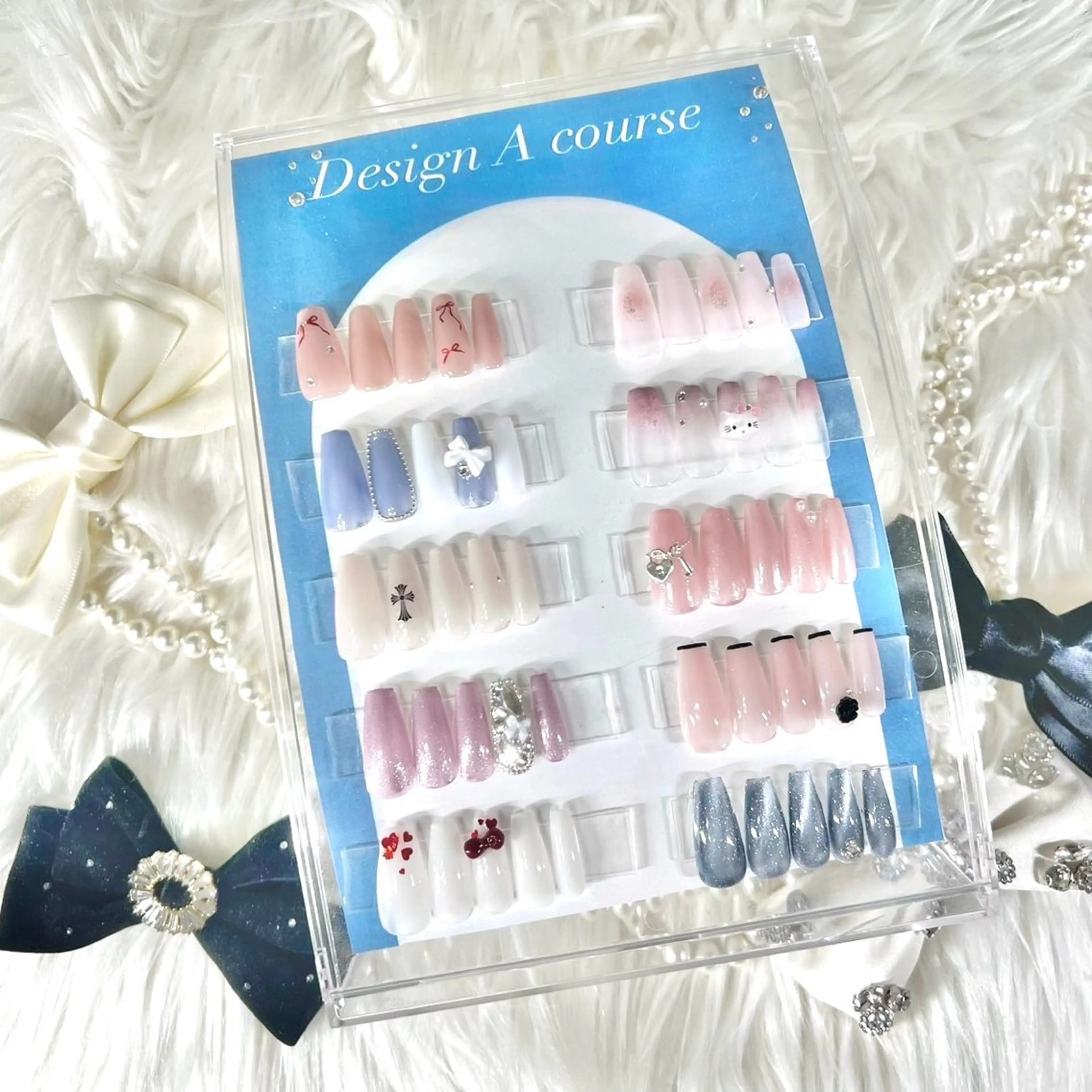 オフなし定額Aハンドネイル🤍💫の写真