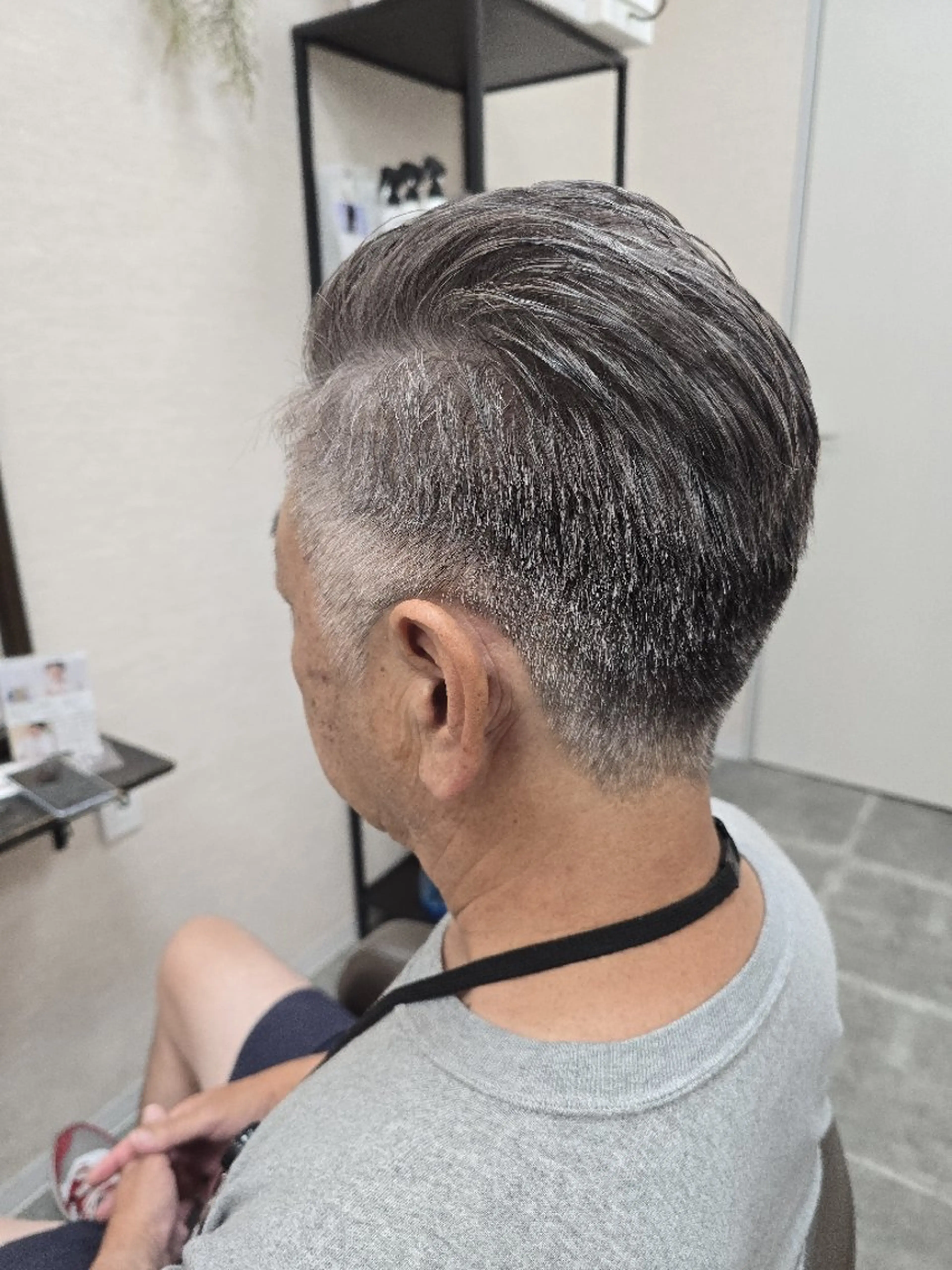 ショート メンズ カット ヘアセット 石川(park) ジェウンのヘアスタイル