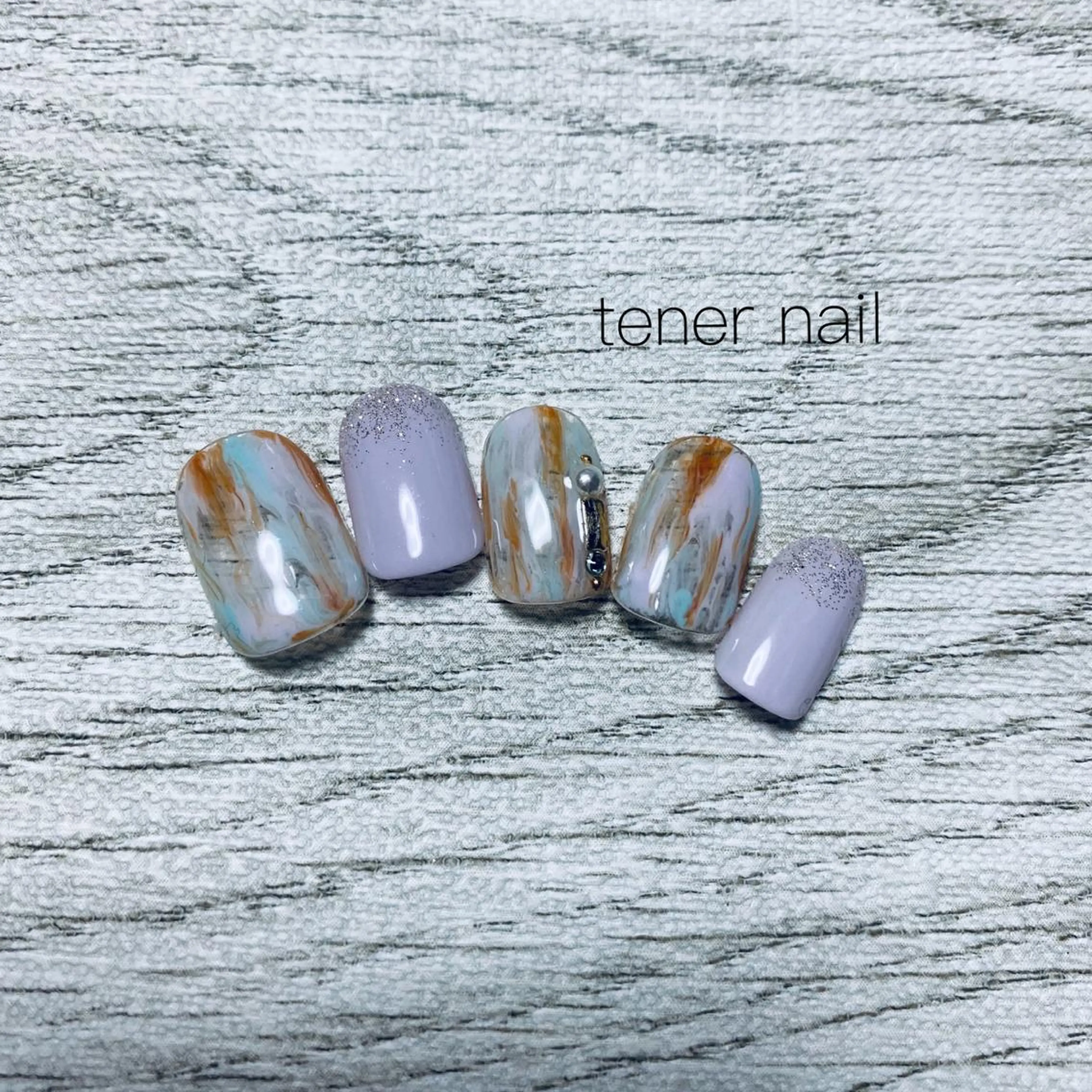 ネイル アートネイル ニュアンスネイル tener  nail  テネルネイル所属・テネルネイル tener nailのネイルデザイン