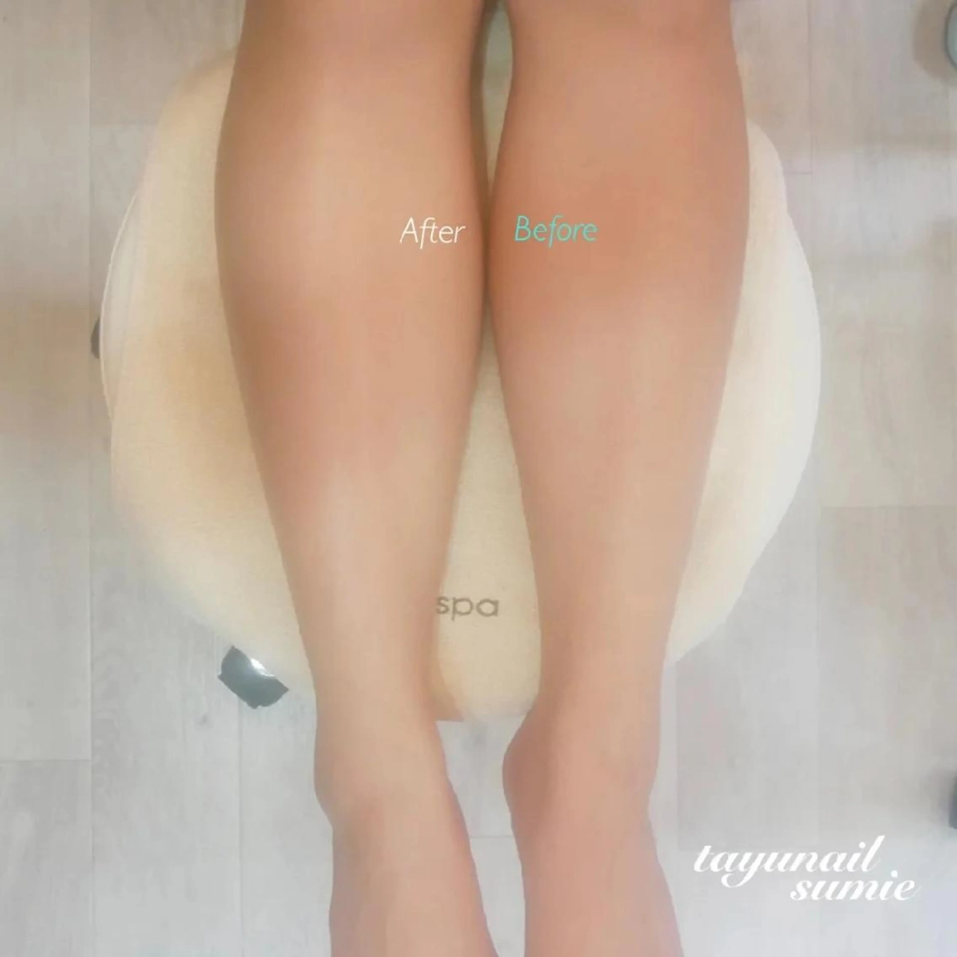 ネイル ブルー フットネイル ジェルネイル パラジェル ネイルサロン・ネイルスクール　たゆnail所属・ネイルサロン 【たゆnail】のネイルデザイン