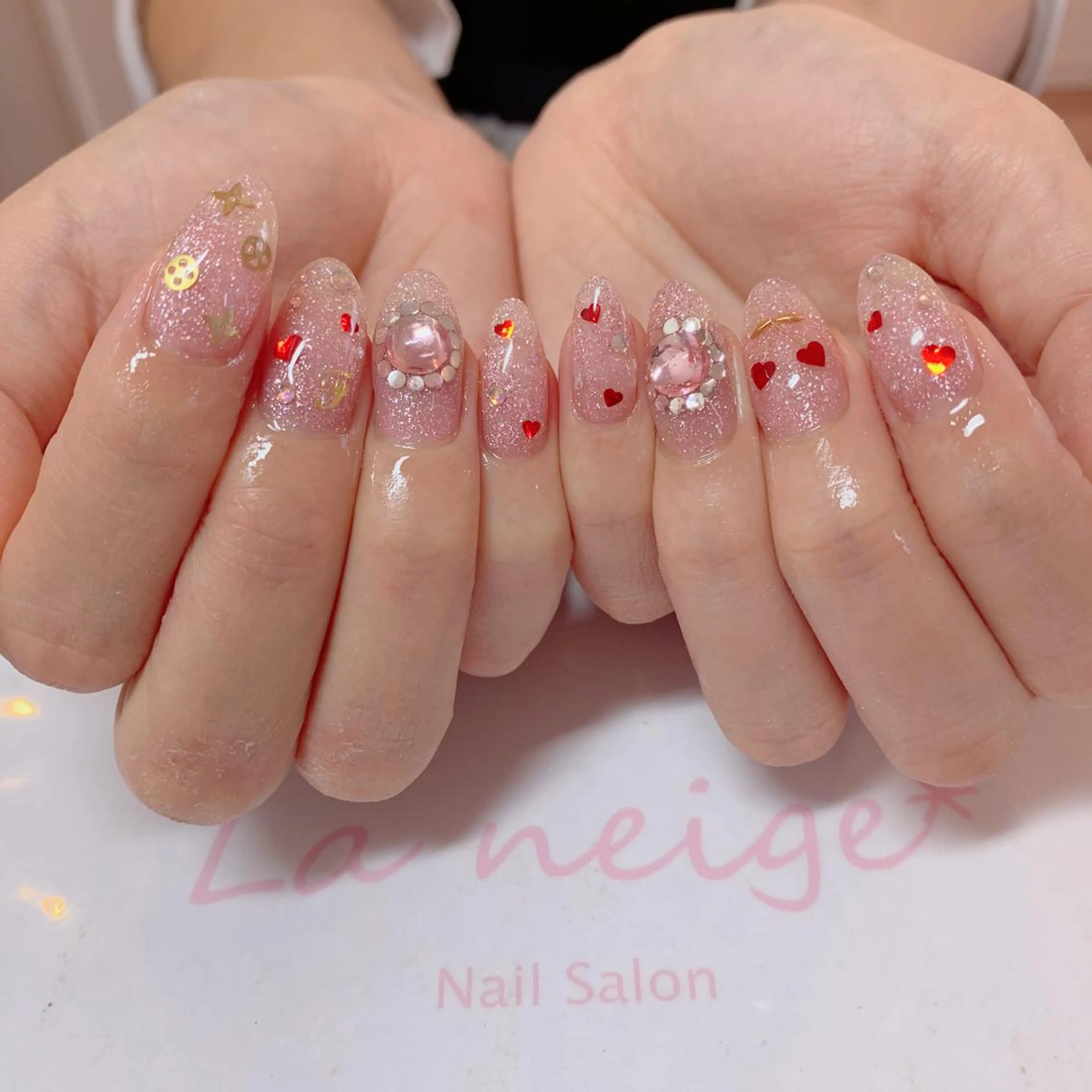 ネイル La neige* yuki 🥯🍑のネイルデザイン