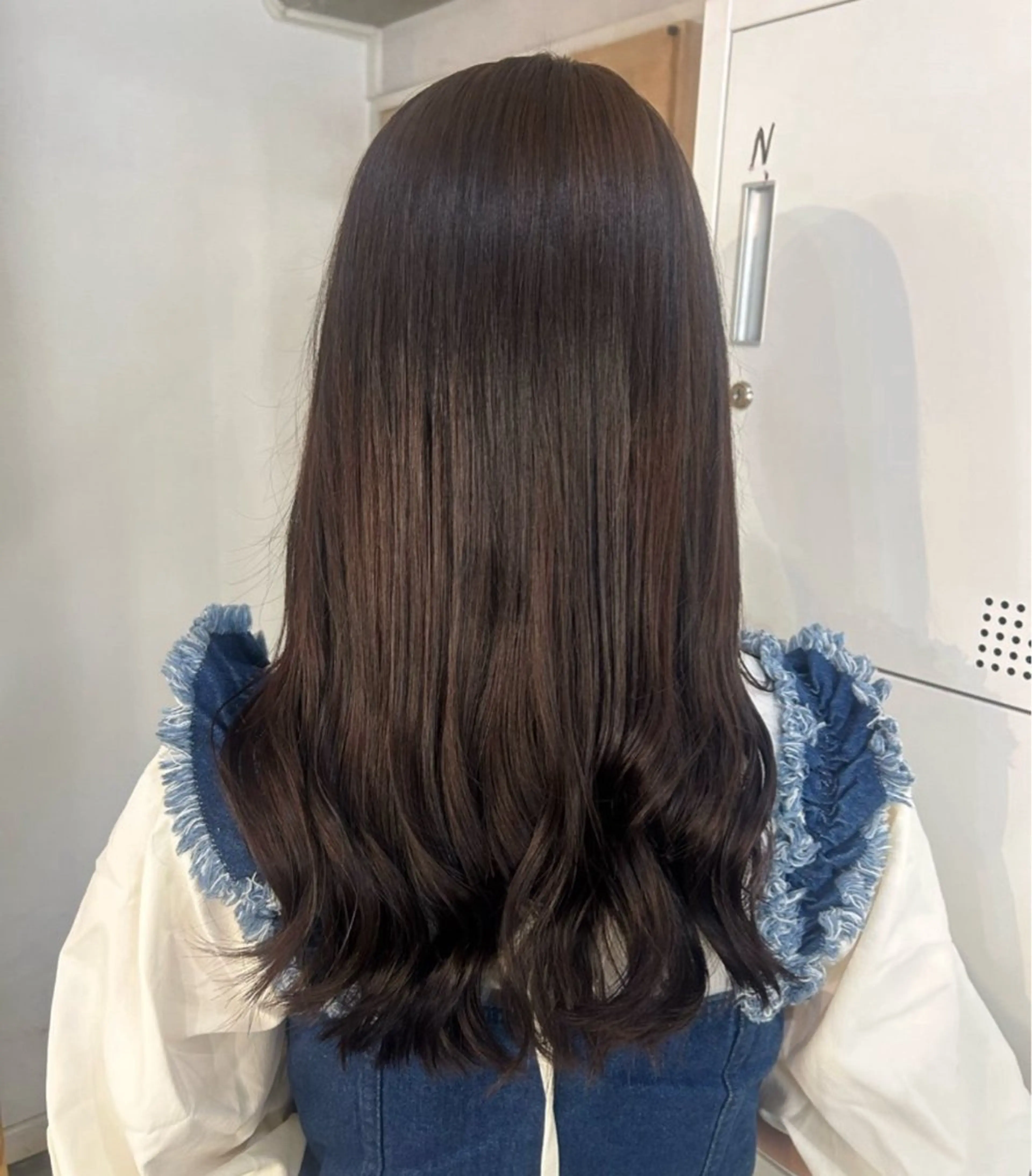 ミディアム オオニシ オト☁️のヘアスタイル