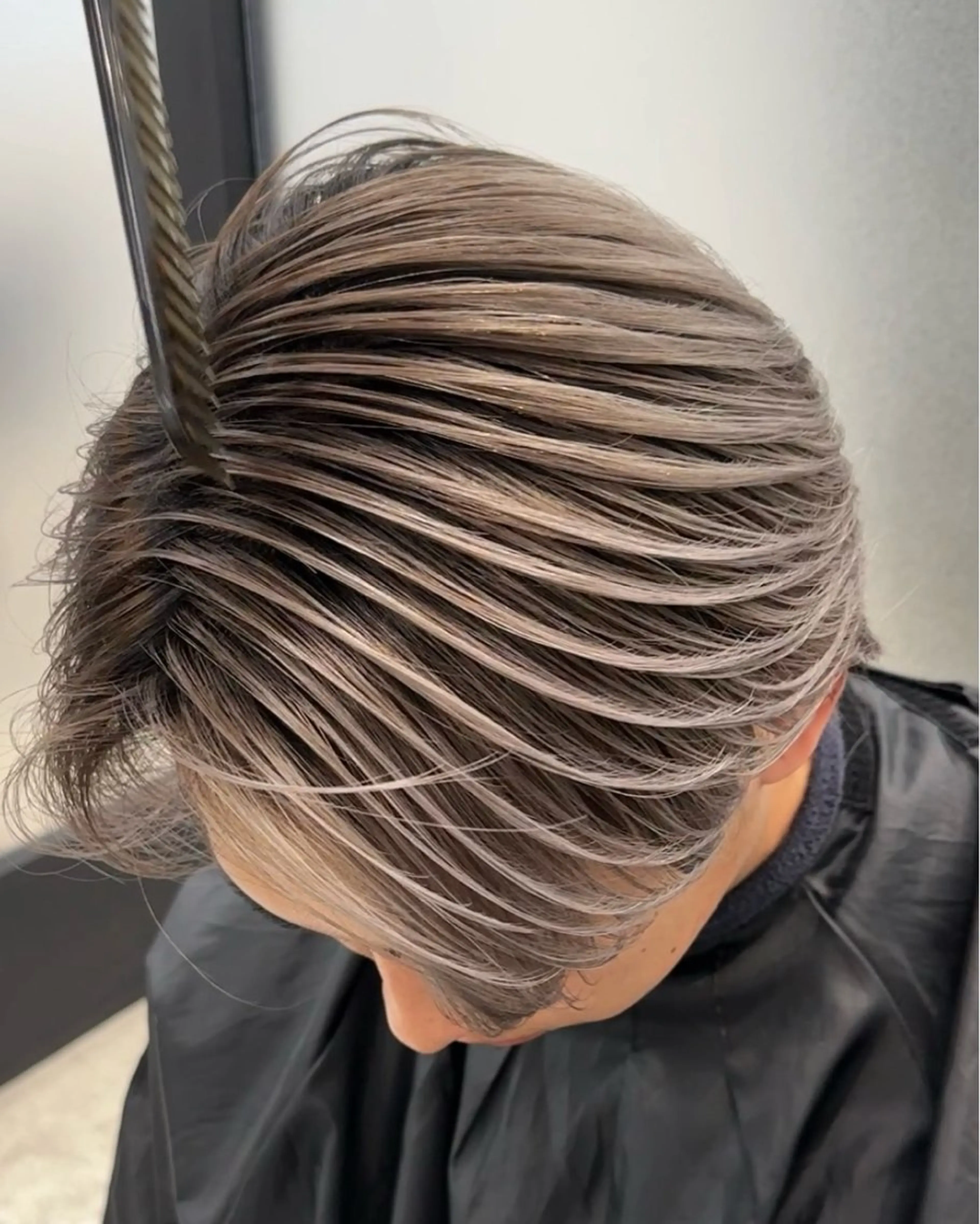 カラー メンズ レディースカット いからしゆうたのヘアスタイル