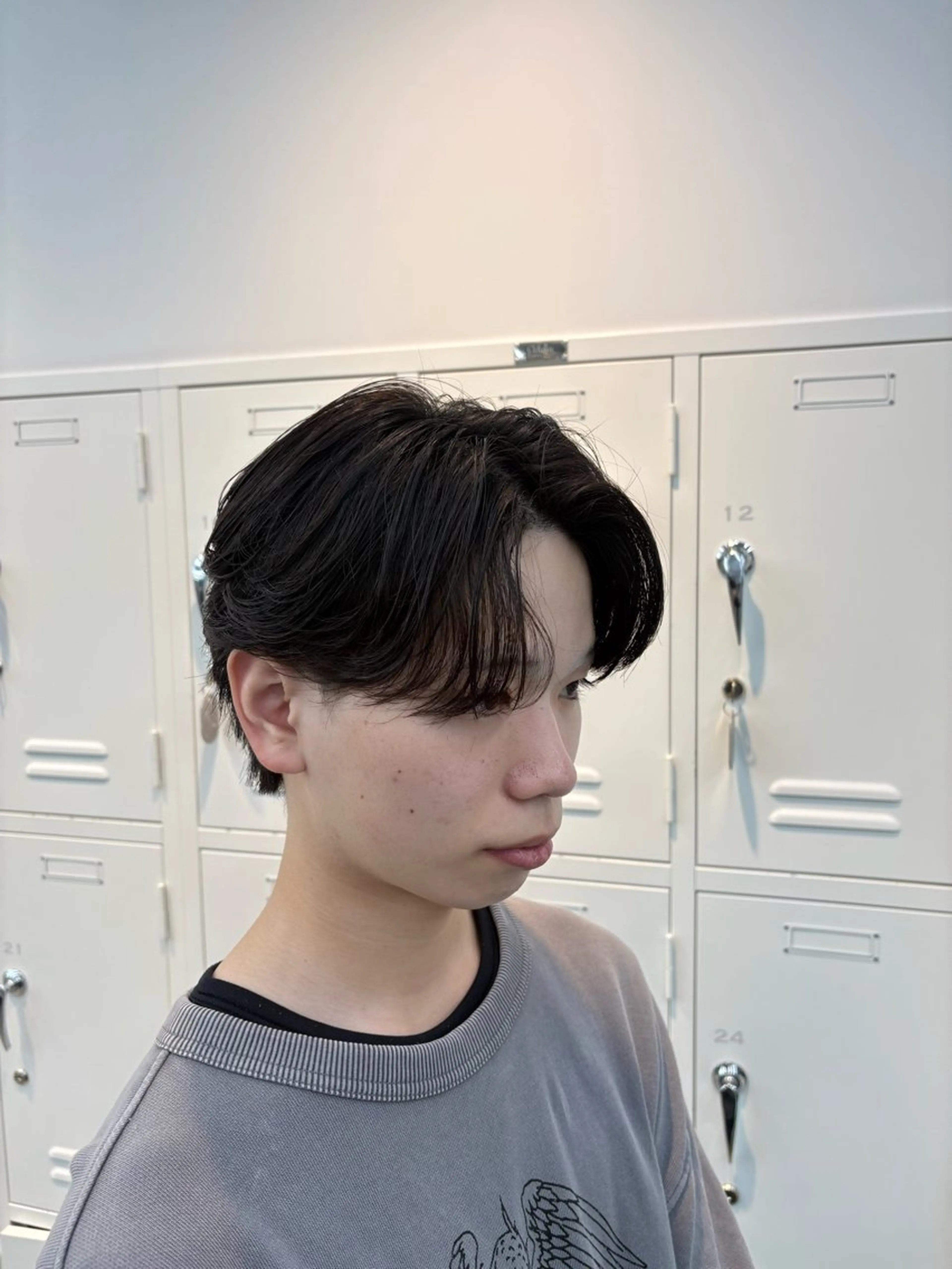 パーマ メンズ カット パーマ 🌀toa/波巻き✨ /メンズパーマ／栄のヘアスタイル