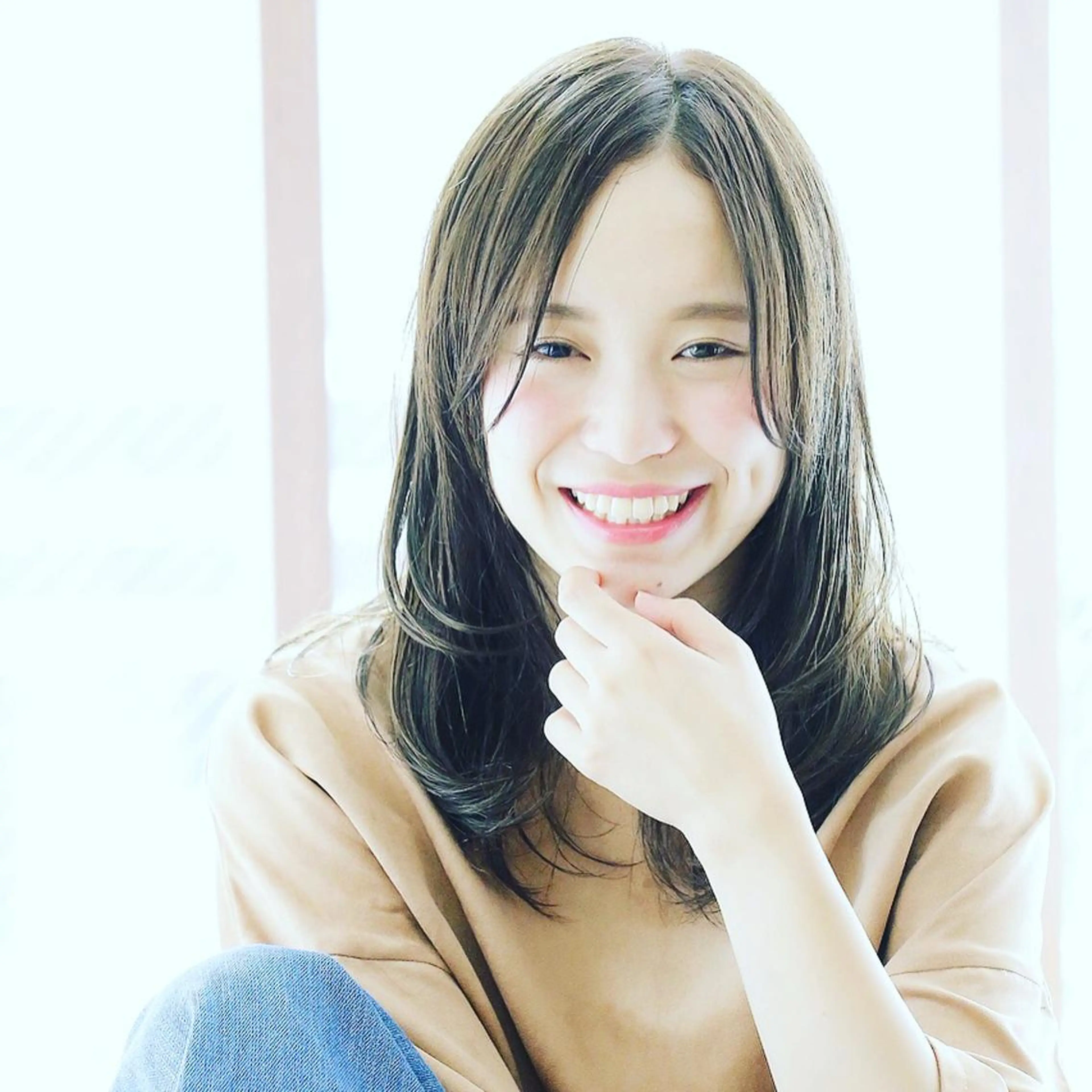 ロング カラー パーマ 🌙FLYCKA ☀️縮毛矯正のヘアスタイル