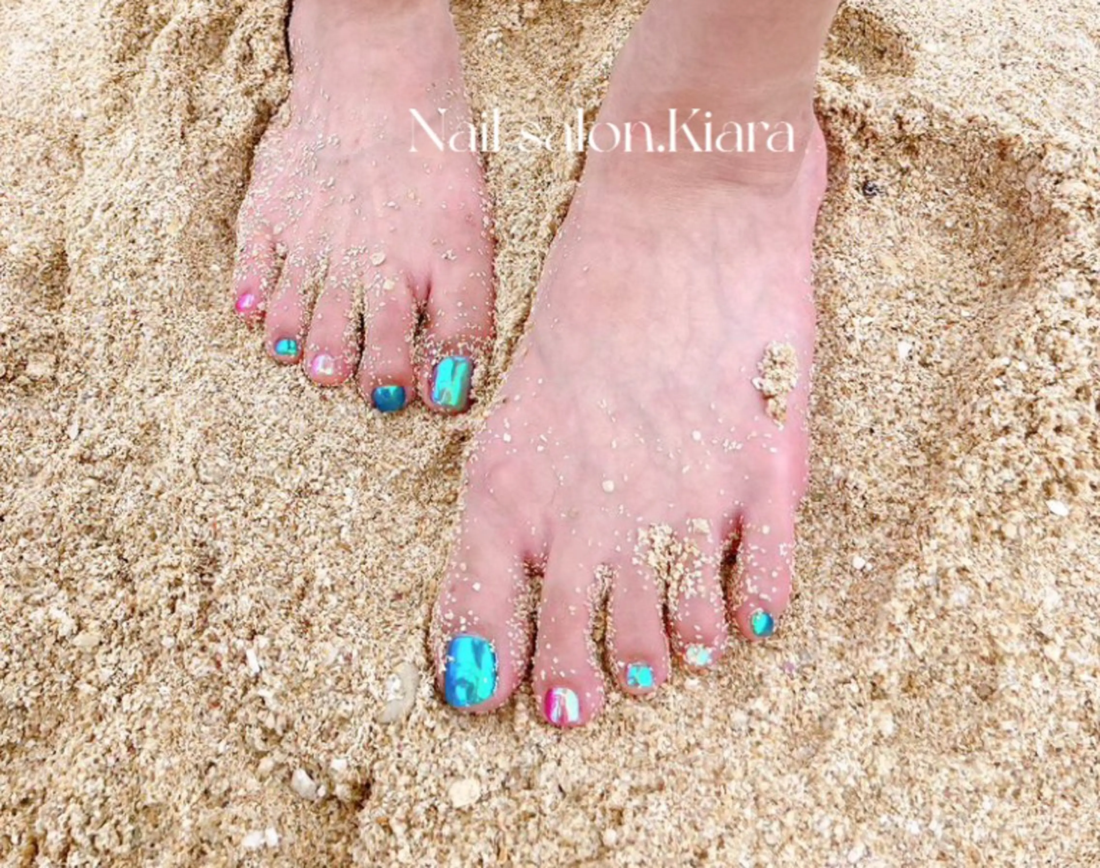 ネイル フットネイル 🍭Kiara Nail🍭のネイルデザイン