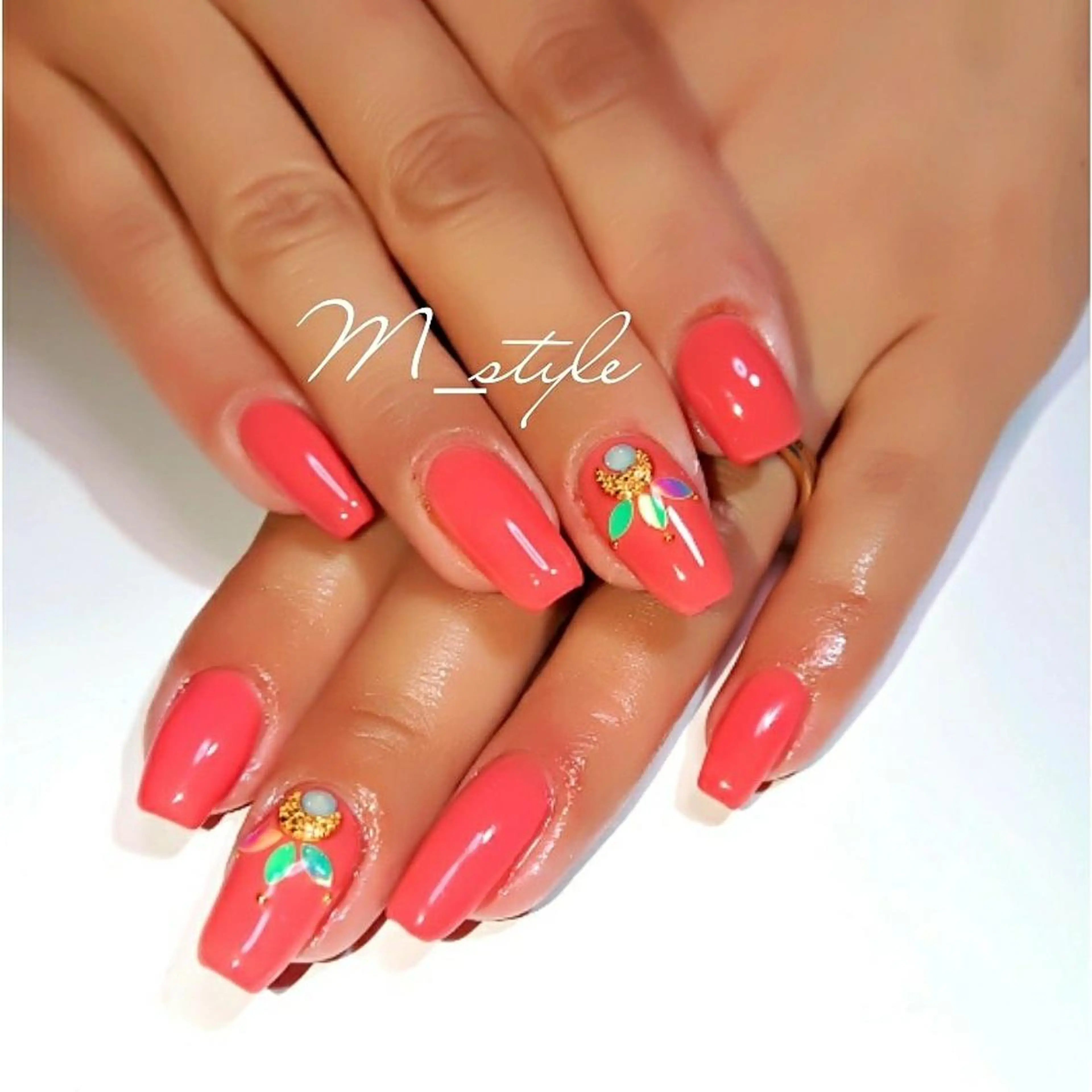 ネイル 下妻市ﾈｲﾙｻﾛﾝ M_styleのネイルデザイン