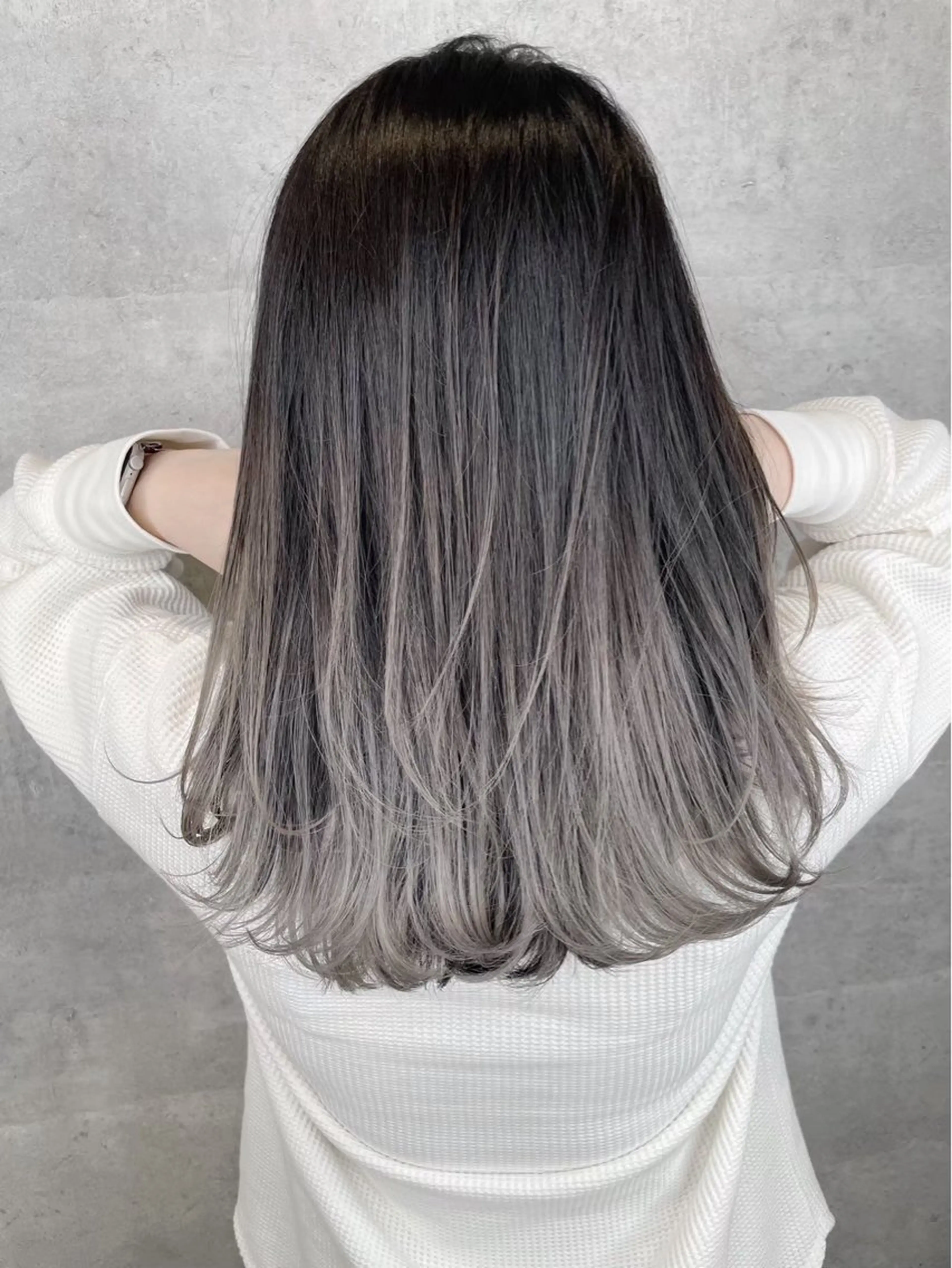 セミロング カット ヘアカラー トリートメント BUCKS【天王寺】 バックス【駅30秒】のヘアスタイル