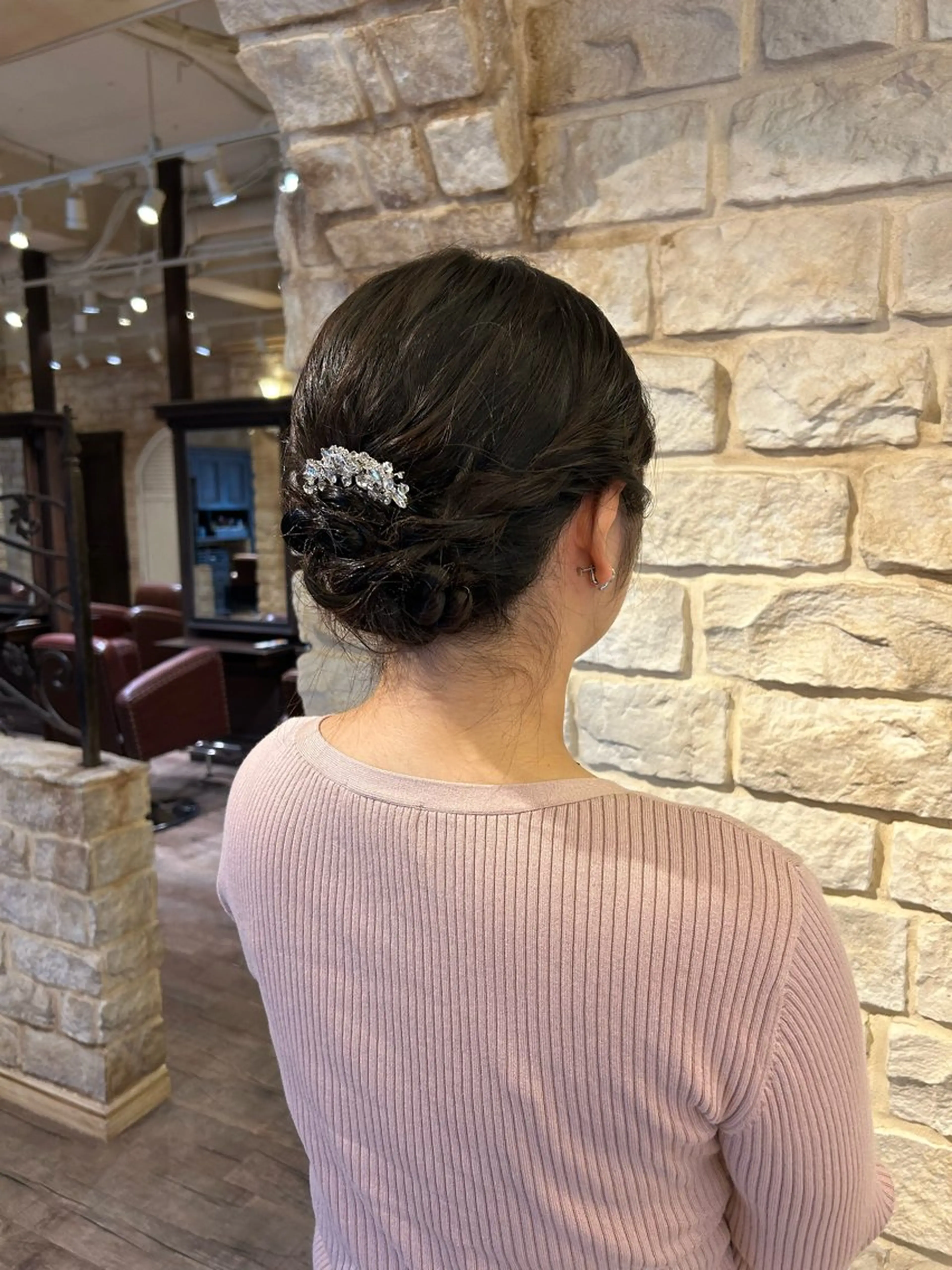 ヘアアレンジ Mei /オリーブ カラー/アレンジのヘアスタイル