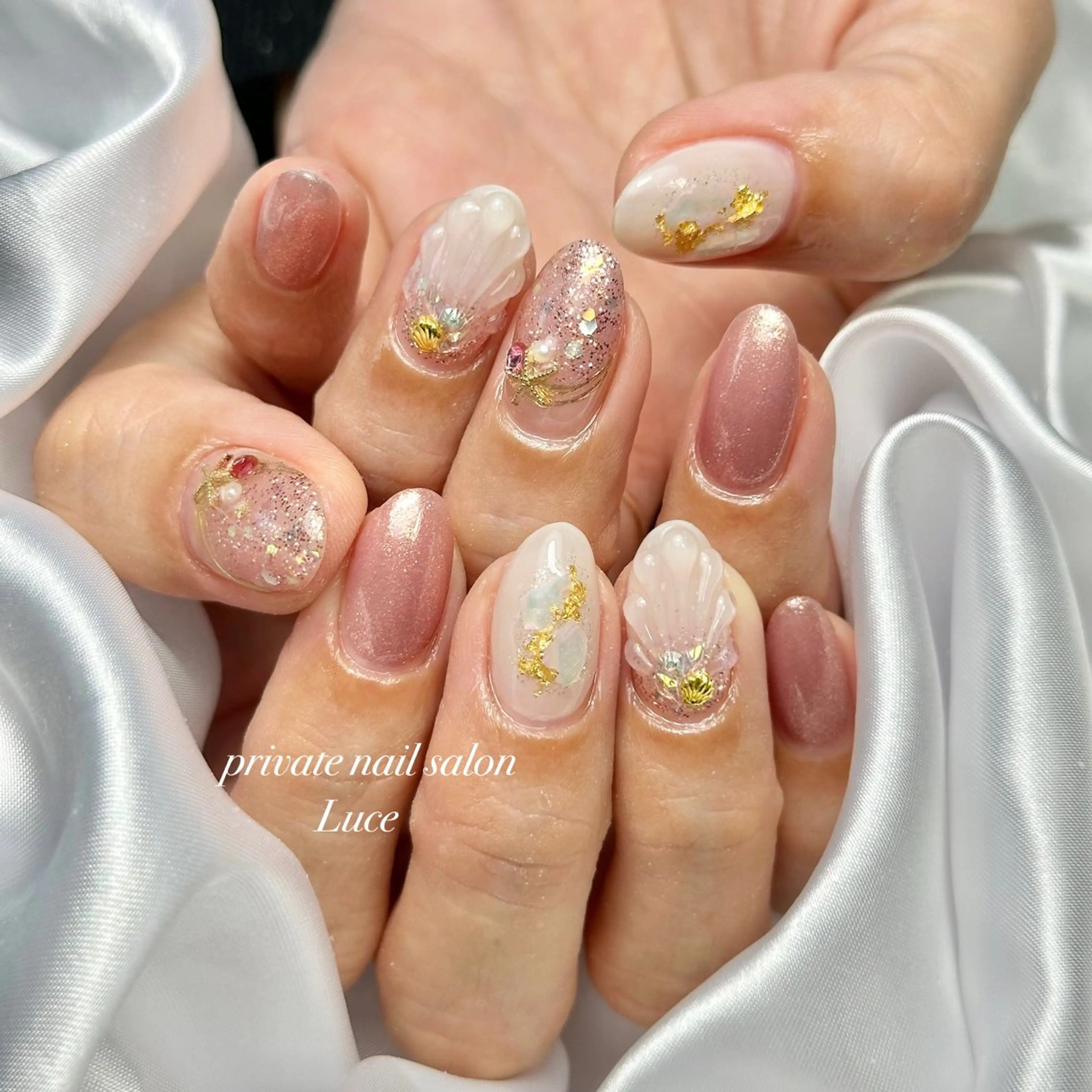ネイル ハンドネイル nailsalon Luce🕊️のネイルデザイン