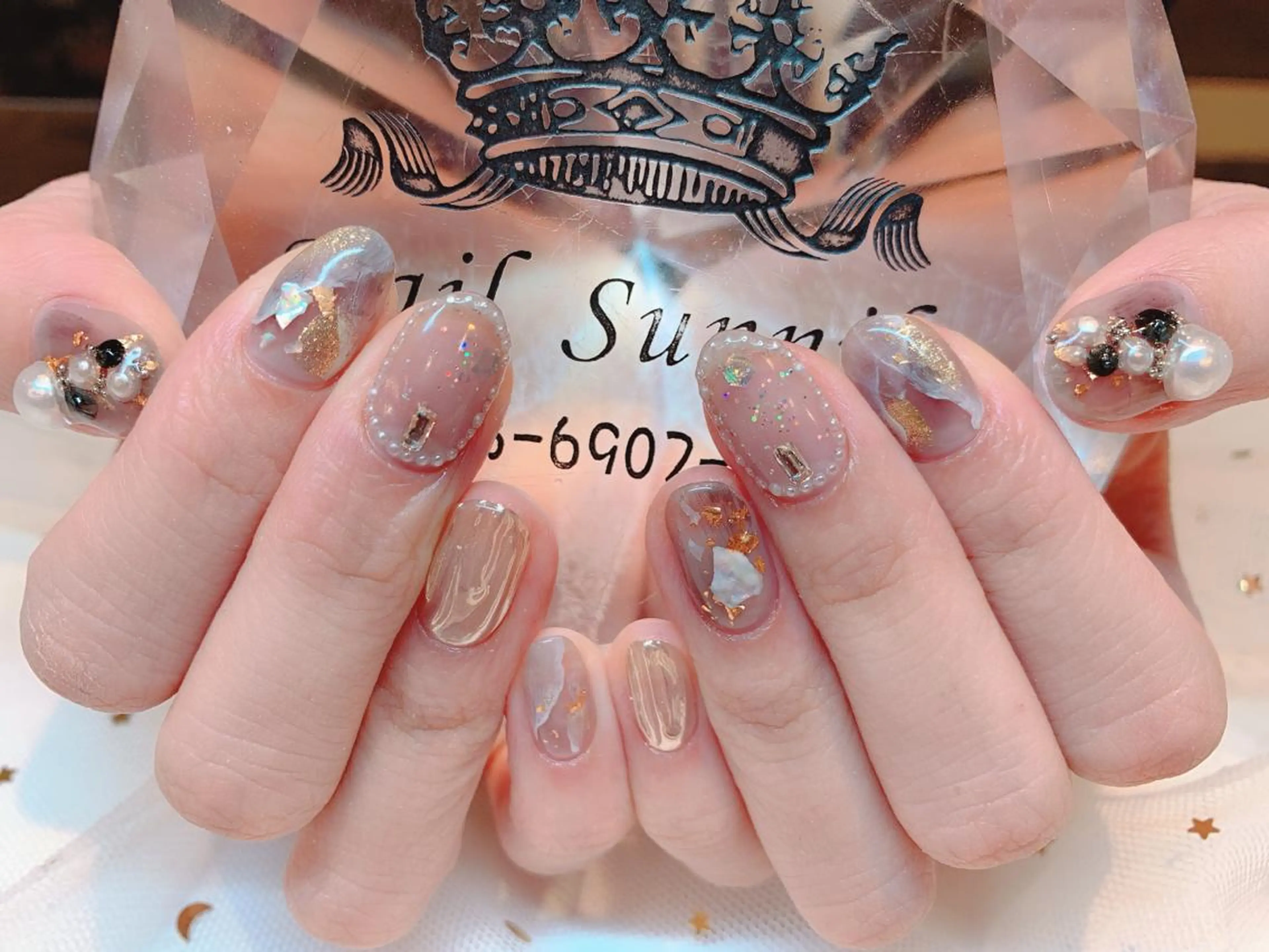 ネイル 長さだし専門店 M2　rikaのネイルデザイン