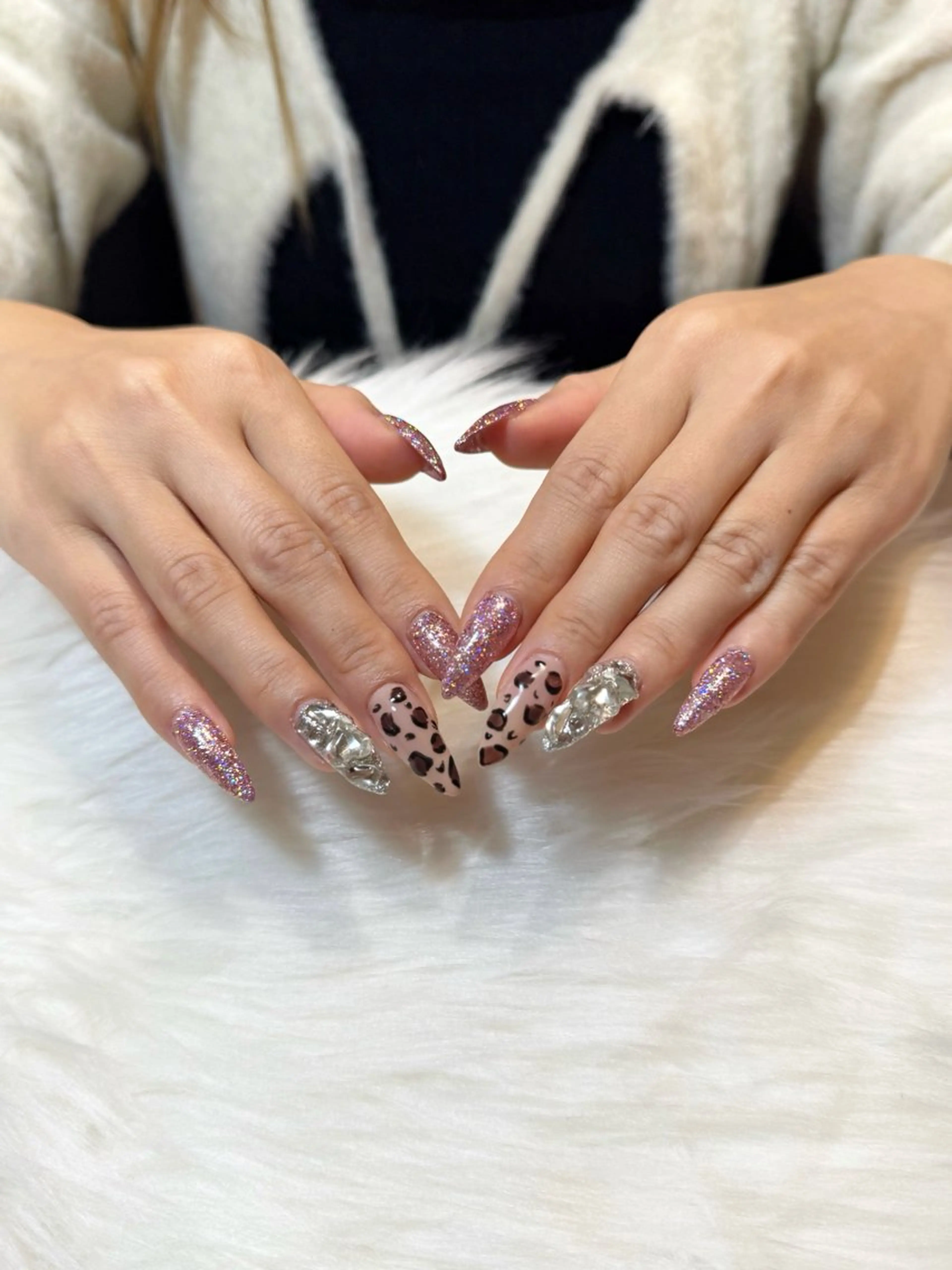 ネイル 韓国ネイル/長さだし  rinory 仙台西口2号店所属・白鳥 結愛のネイルデザイン