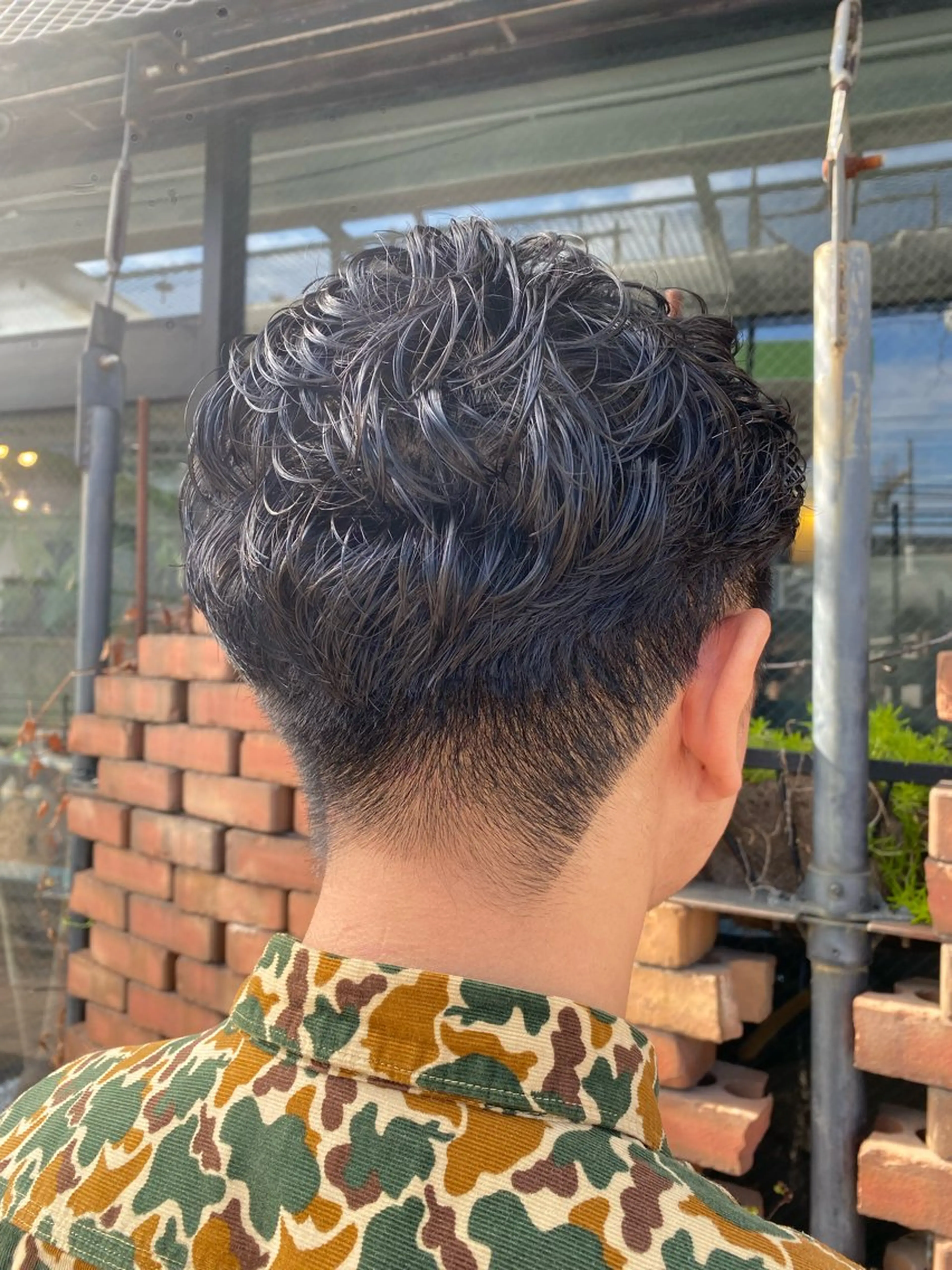 パーマ メンズ auRa  【大宮】 上形 龍也のヘアスタイル