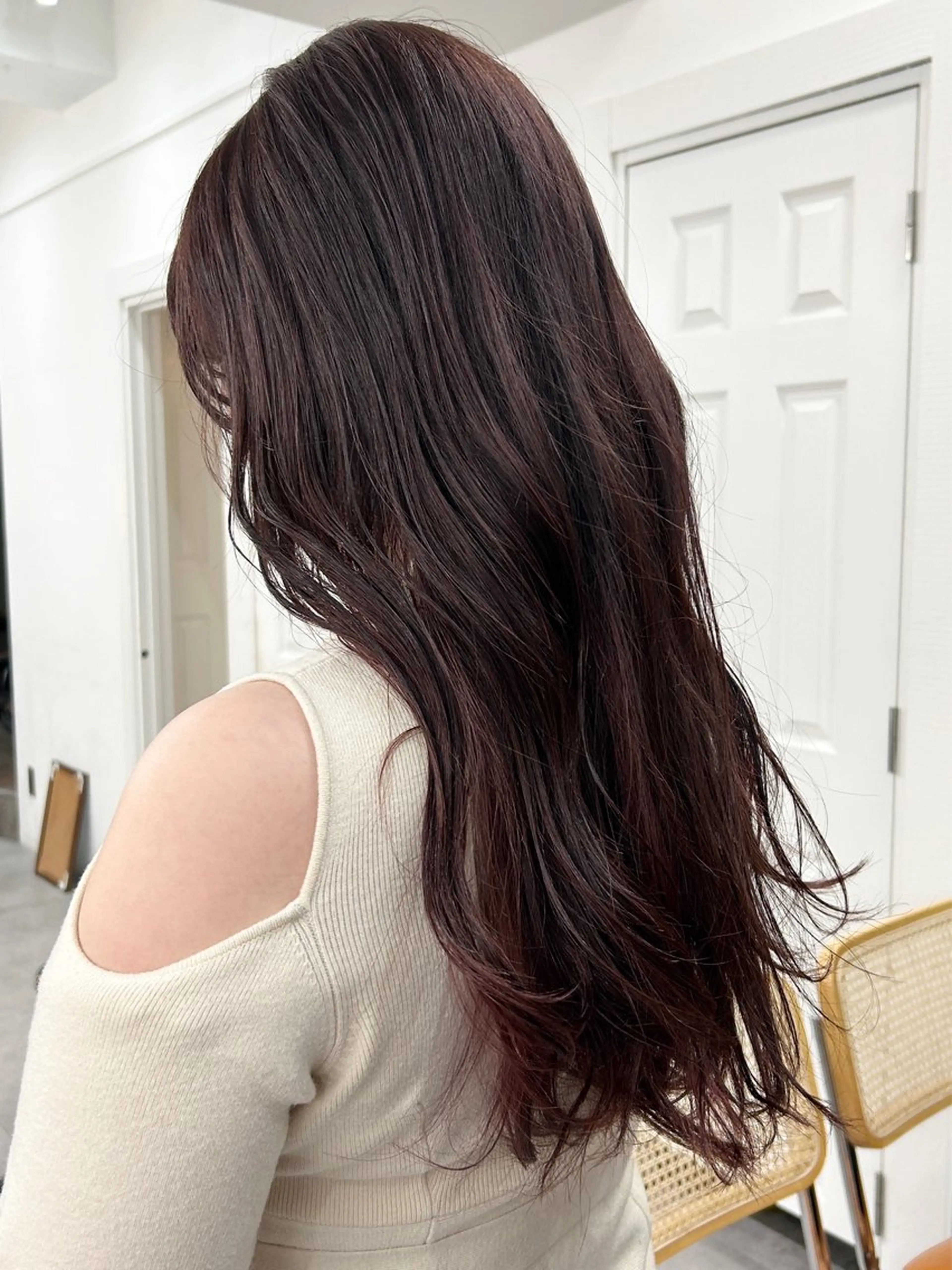 ロング カラー レイヤーボブ/ 艶カラー/サナ🌼のヘアスタイル