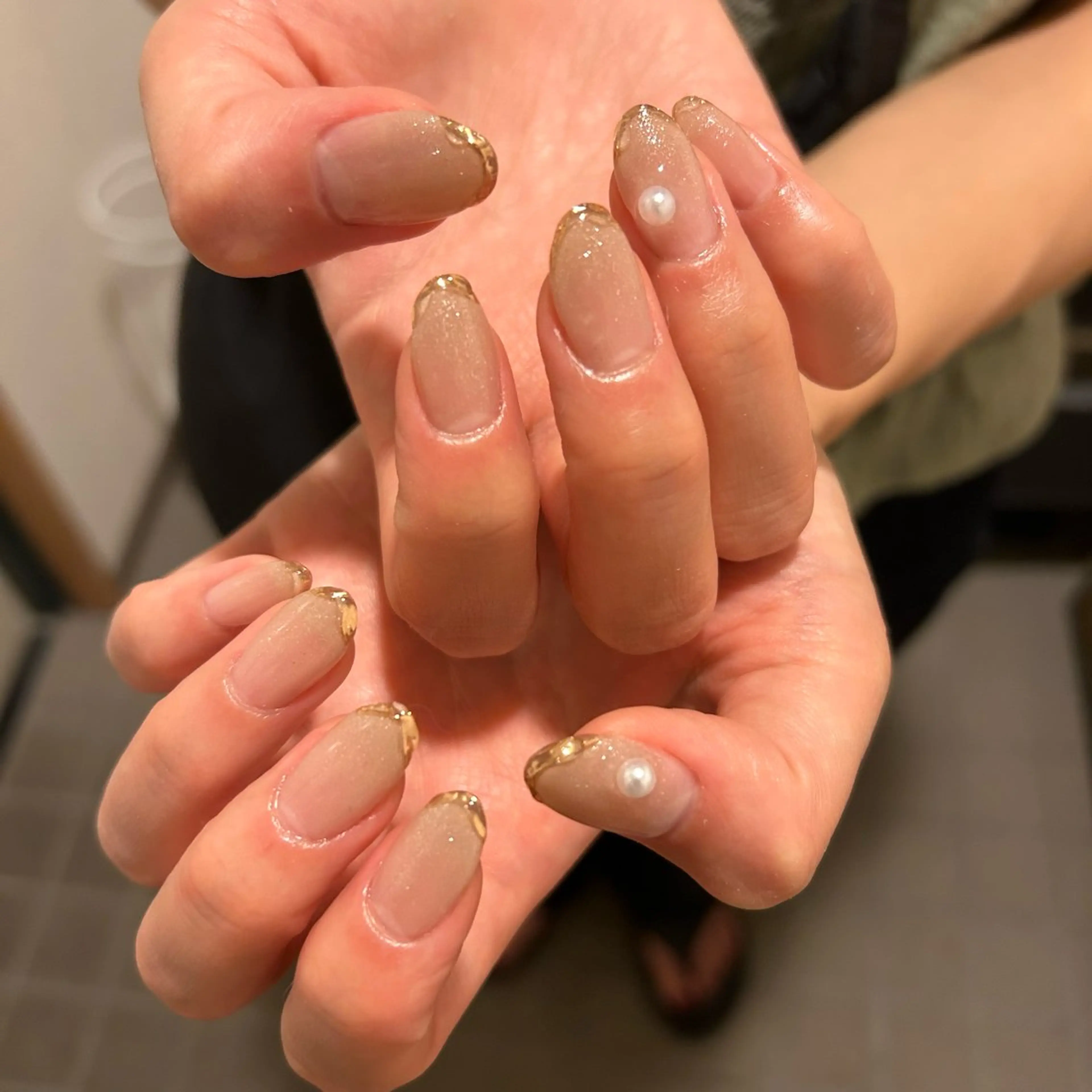 ネイル シンプルネイル ハンドネイル Aimer Ciel エメシエル大宮ネイルのネイルデザイン