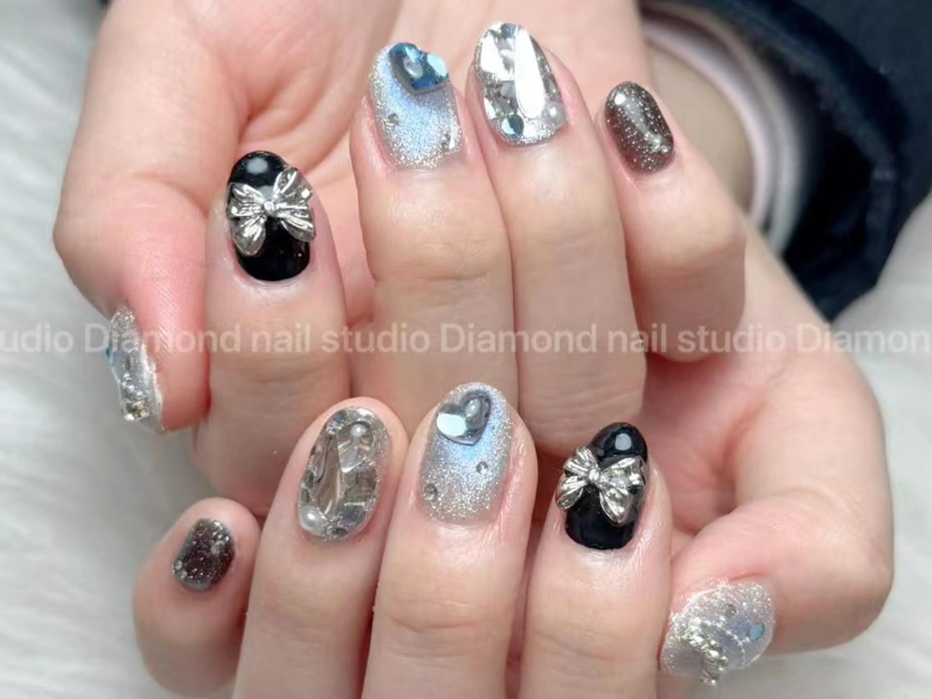 ネイル ハンドネイル ハンドケア Diamond 🚢のネイルデザイン