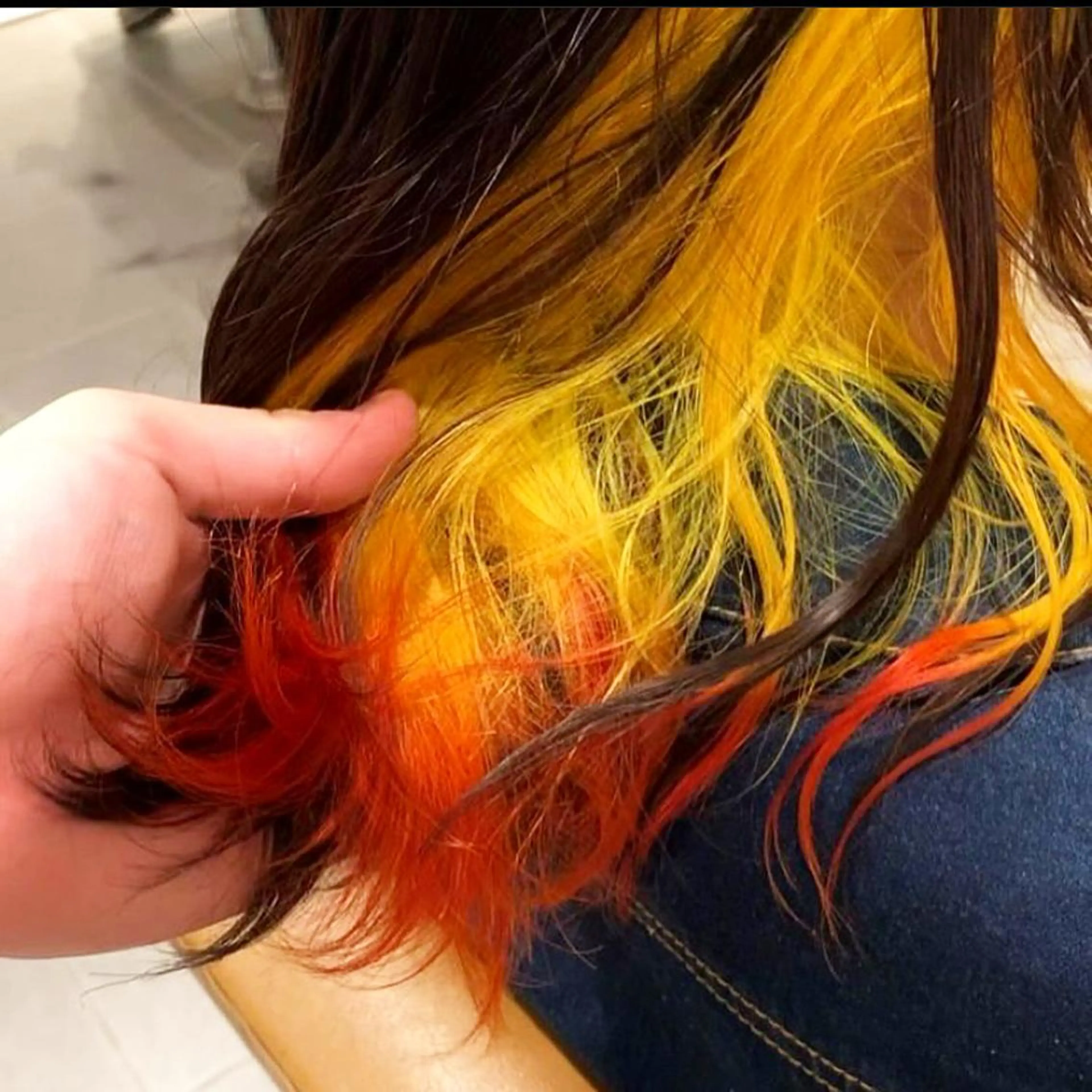 セミロング 💗BASSA 東久留米店💗のヘアスタイル