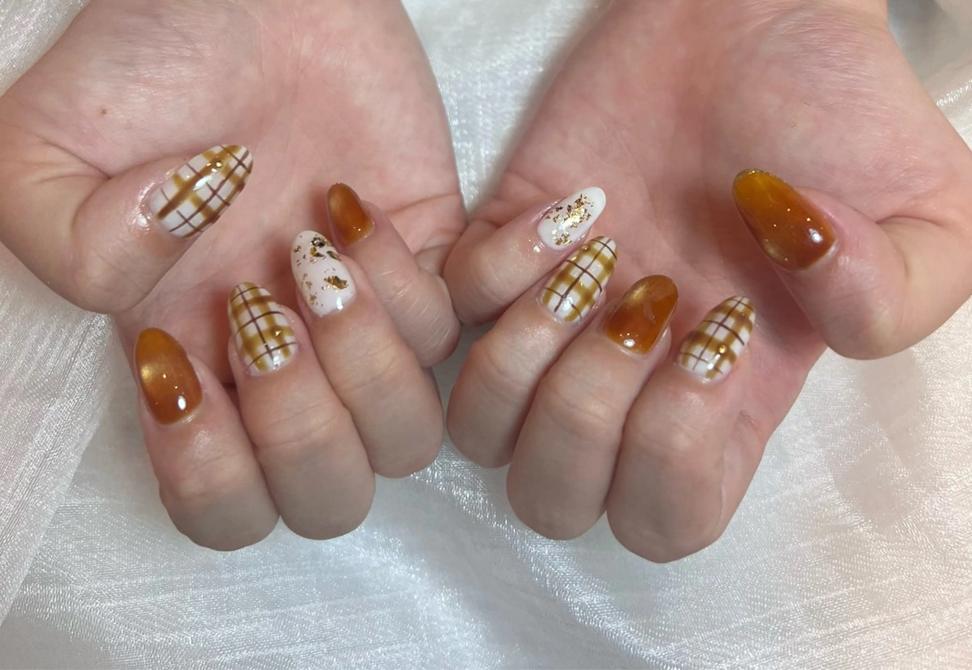 ネイル フレンチネイル マグネットネイル 恵比寿 The Nailのネイルデザイン