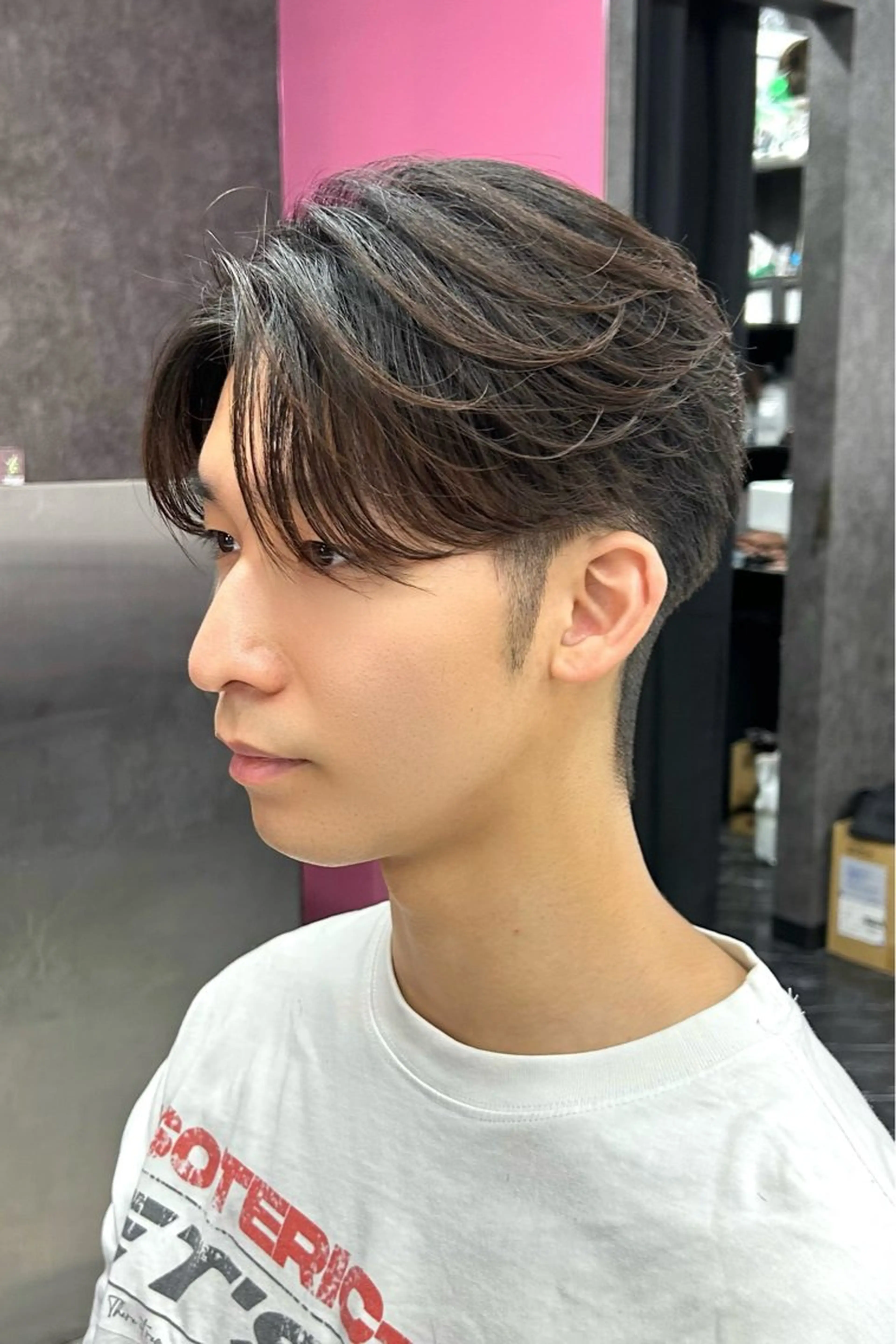 ショート メンズ カット ヘアセット メンズスタイリスト 前田雄輝のヘアスタイル