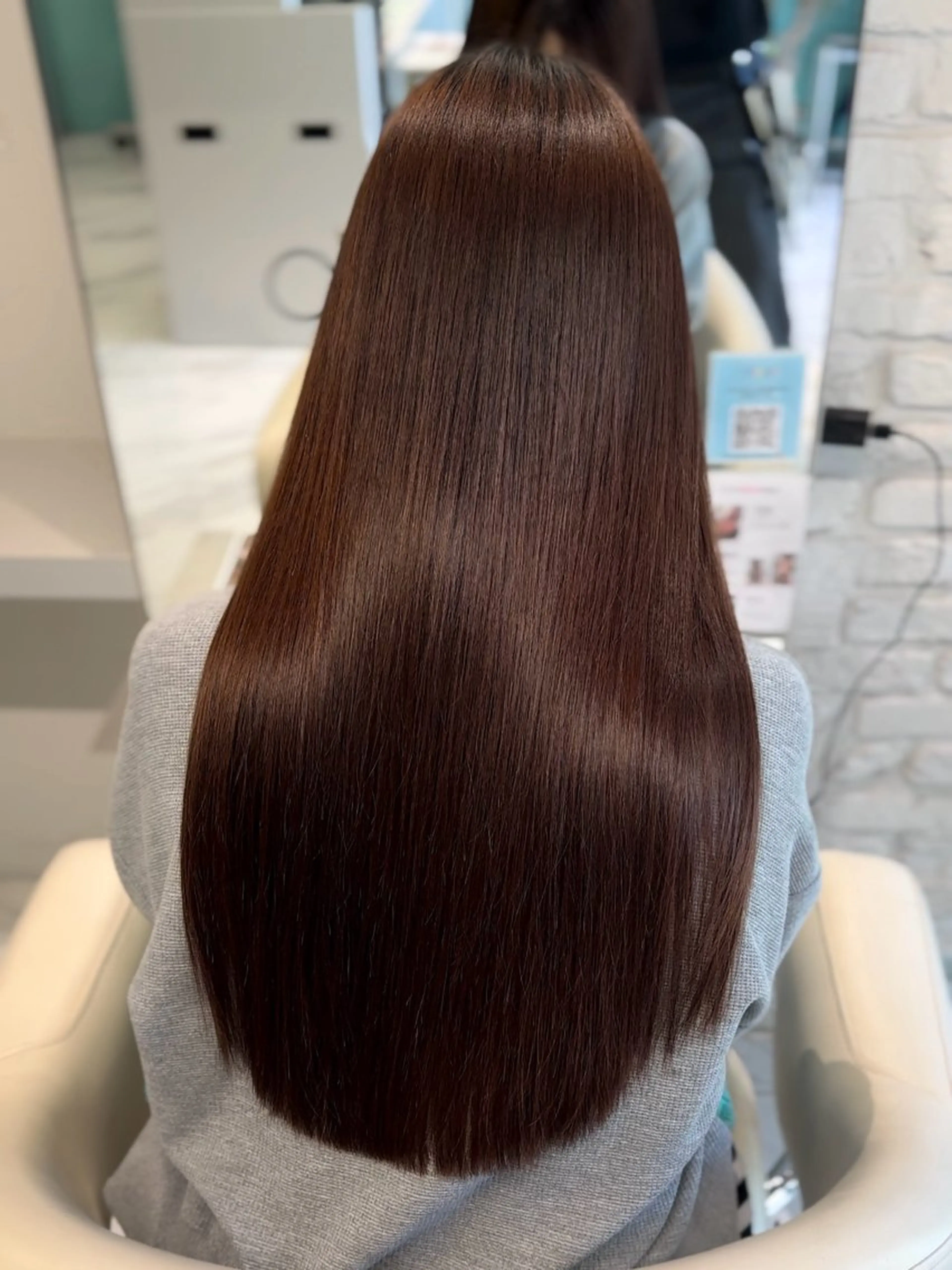 ロング 髪質改善 トリートメント 髪質改善ストレート/レイヤーカット/Lee  Horie所属・髪質改善&縮毛矯正 池本　有宏のヘアスタイル