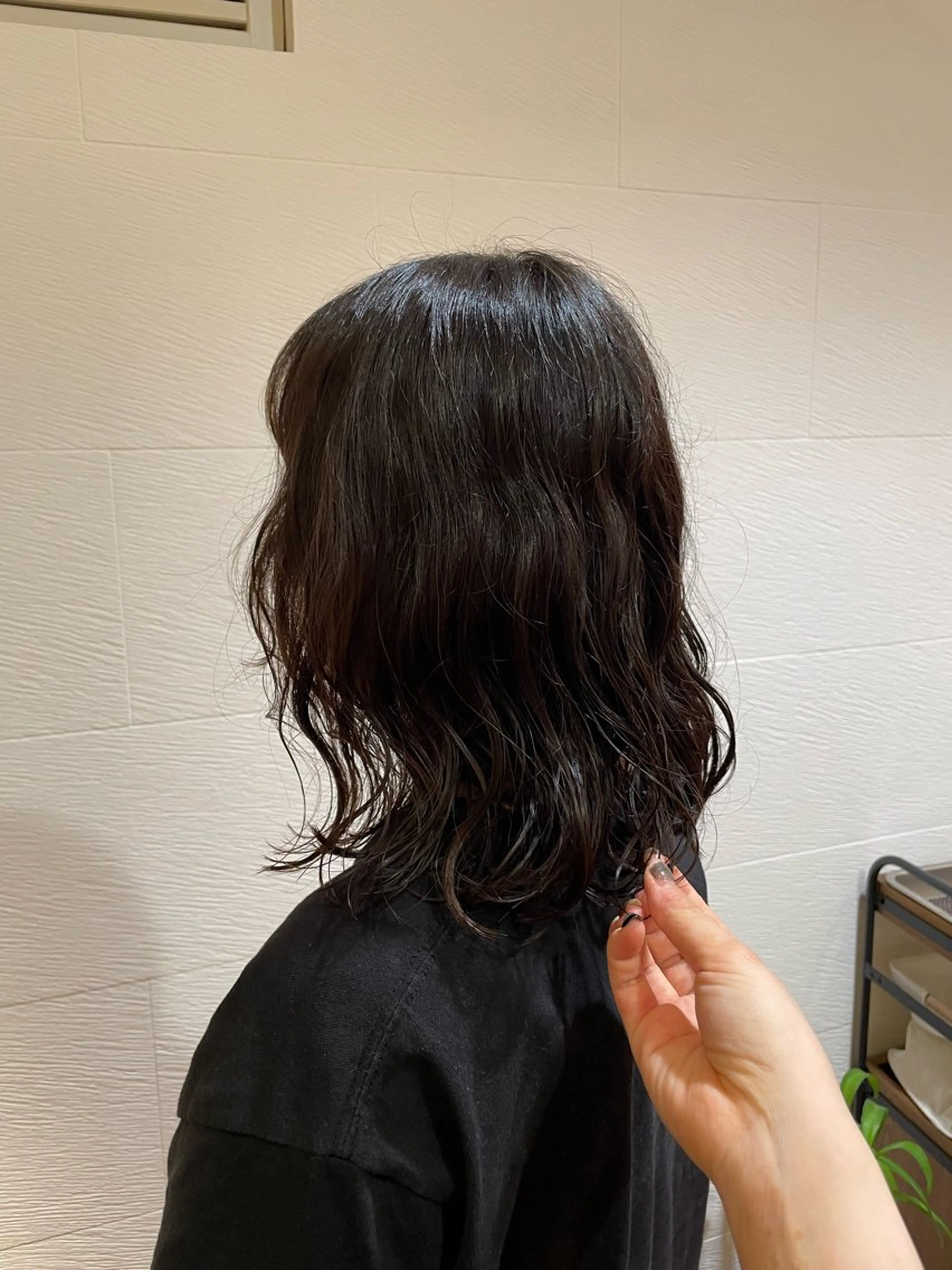 パーマ デジタルパーマ ayane / ロングレイヤーカットのヘアスタイル