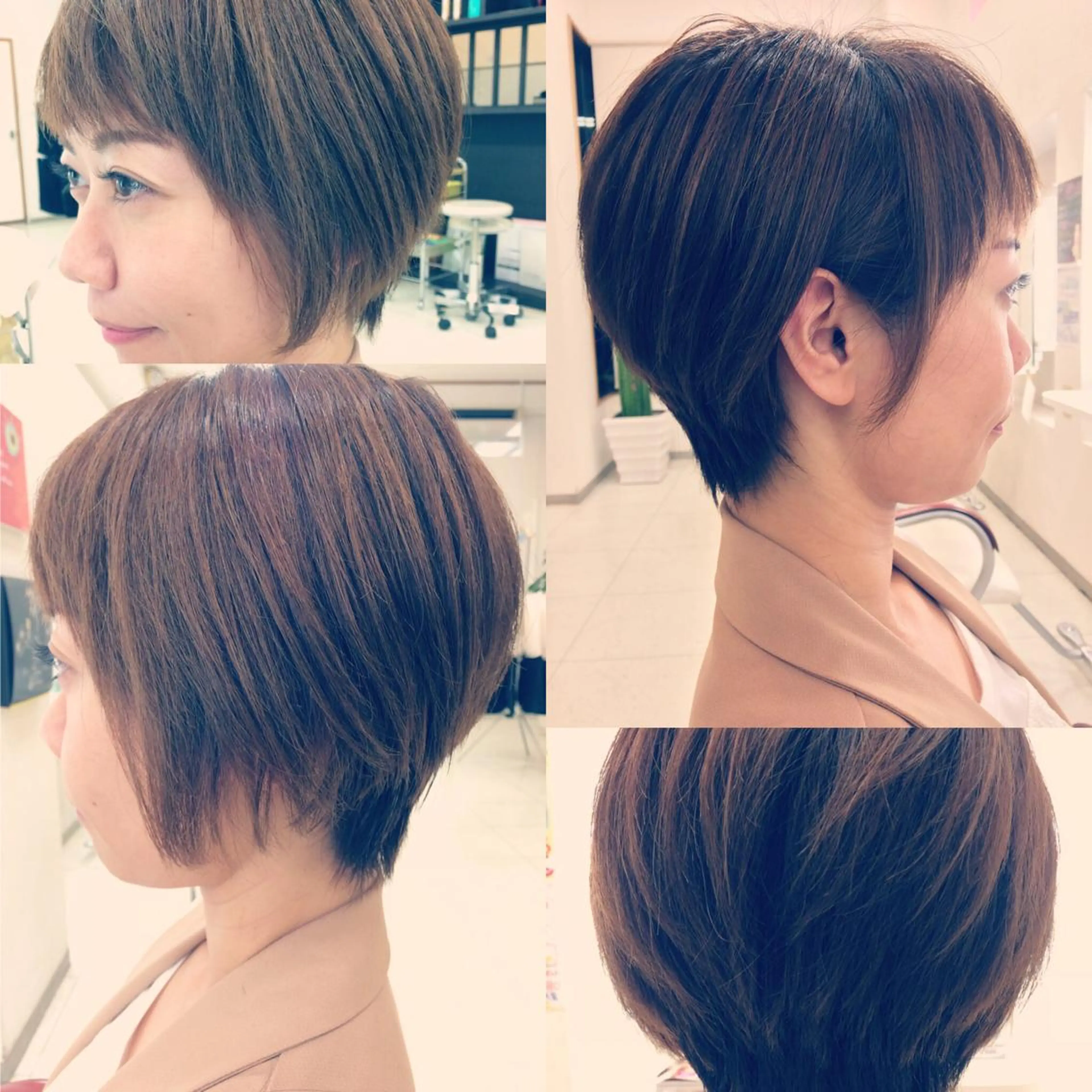 ショート ショートヘア いけだ ゆうのヘアスタイル