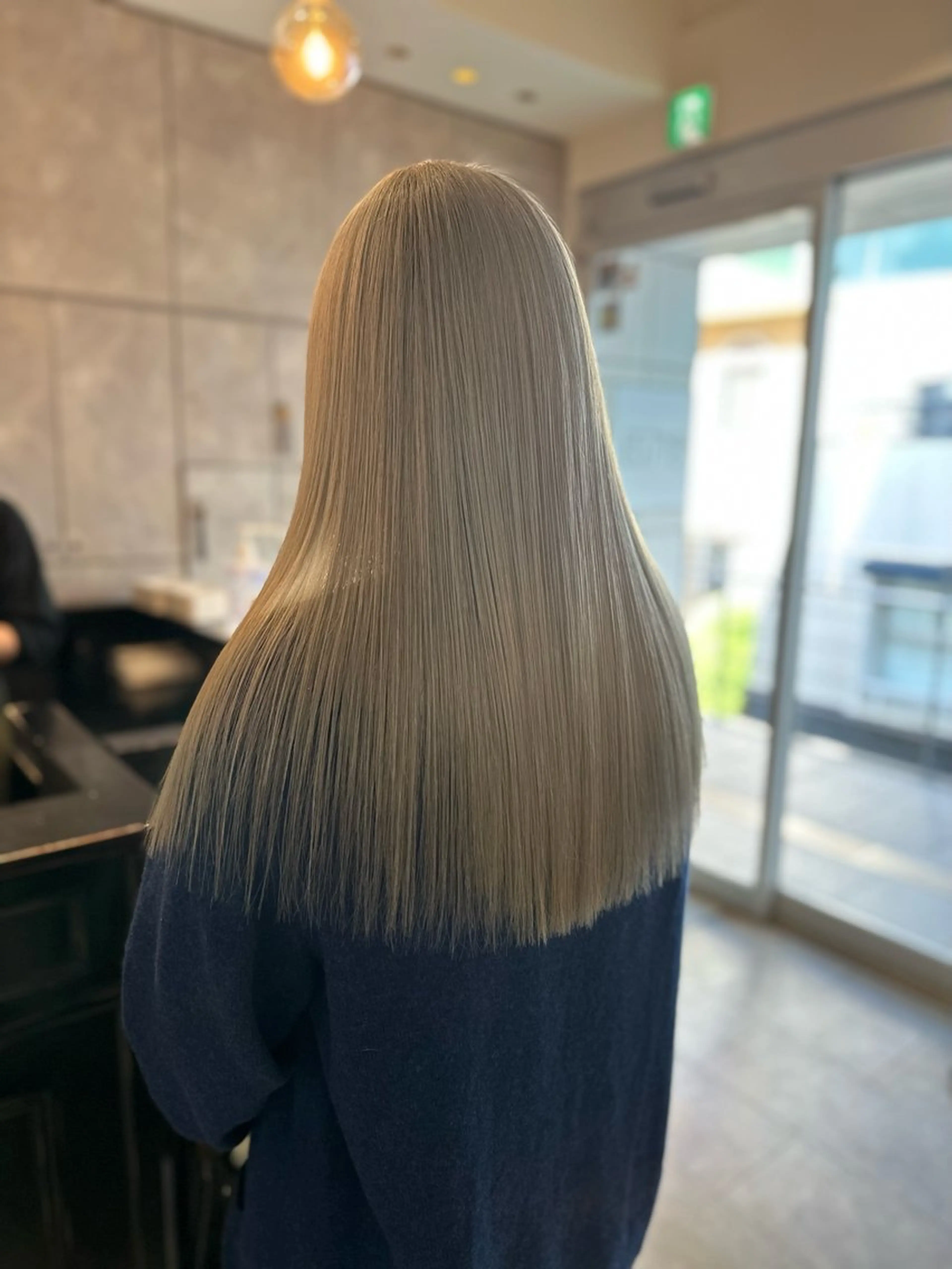 ケアブリーチ😉トリプルカラー＋資生堂スチームトリートメントの写真