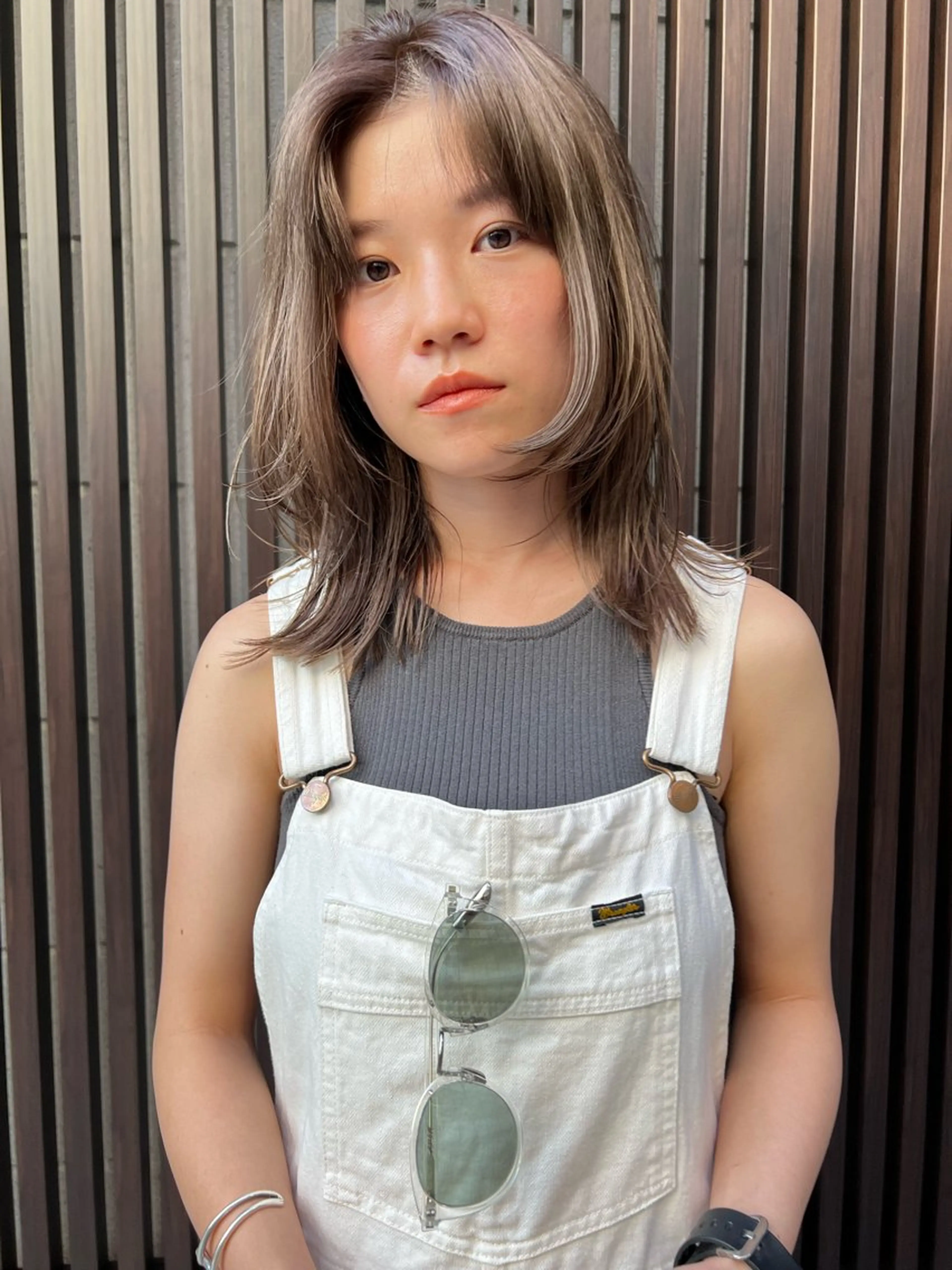 ブリーチなしのダブルカラー+トリートメントの写真