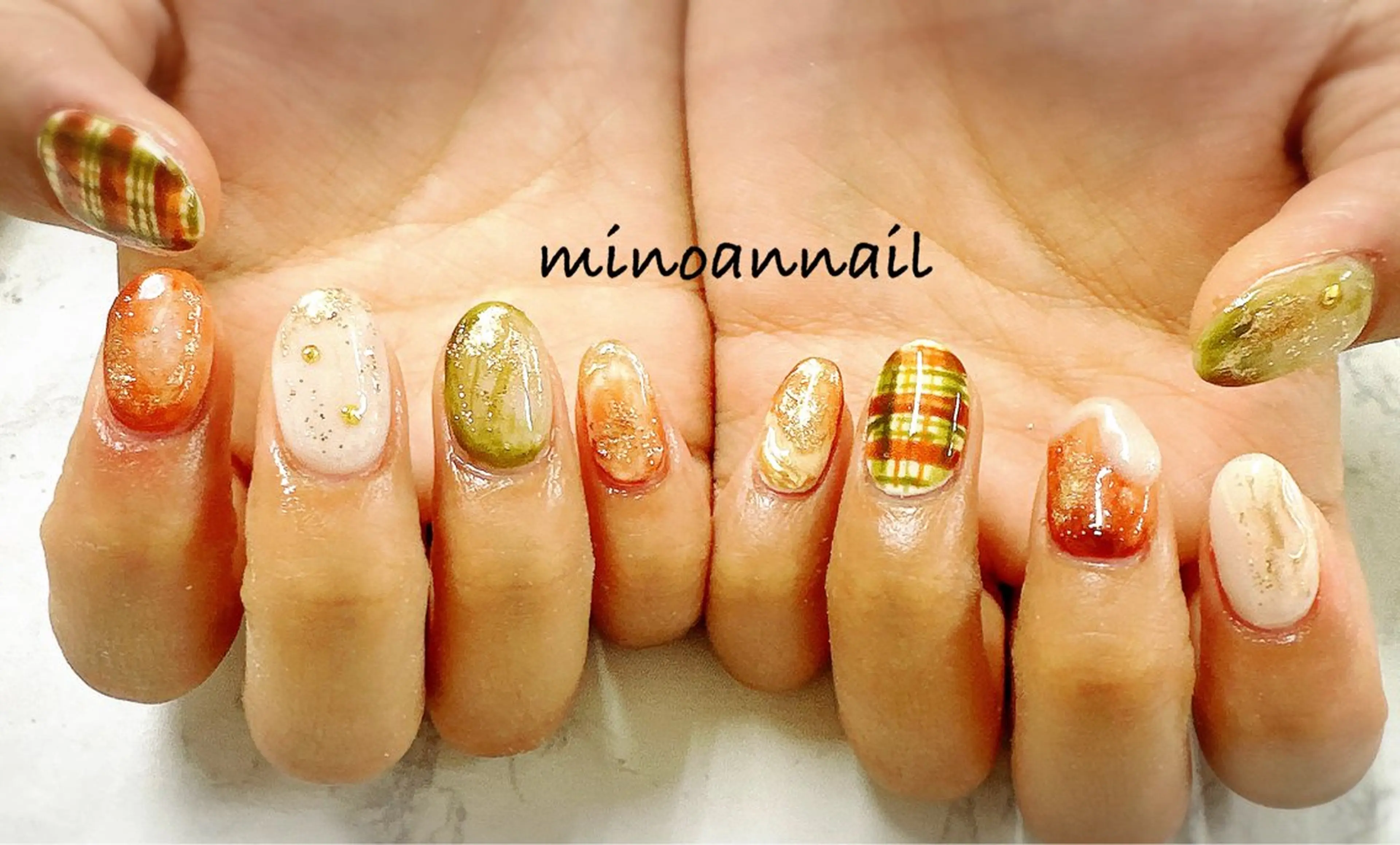 ネイル 美ノ庵ネイルサロン メトロポリタン前店のネイルデザイン