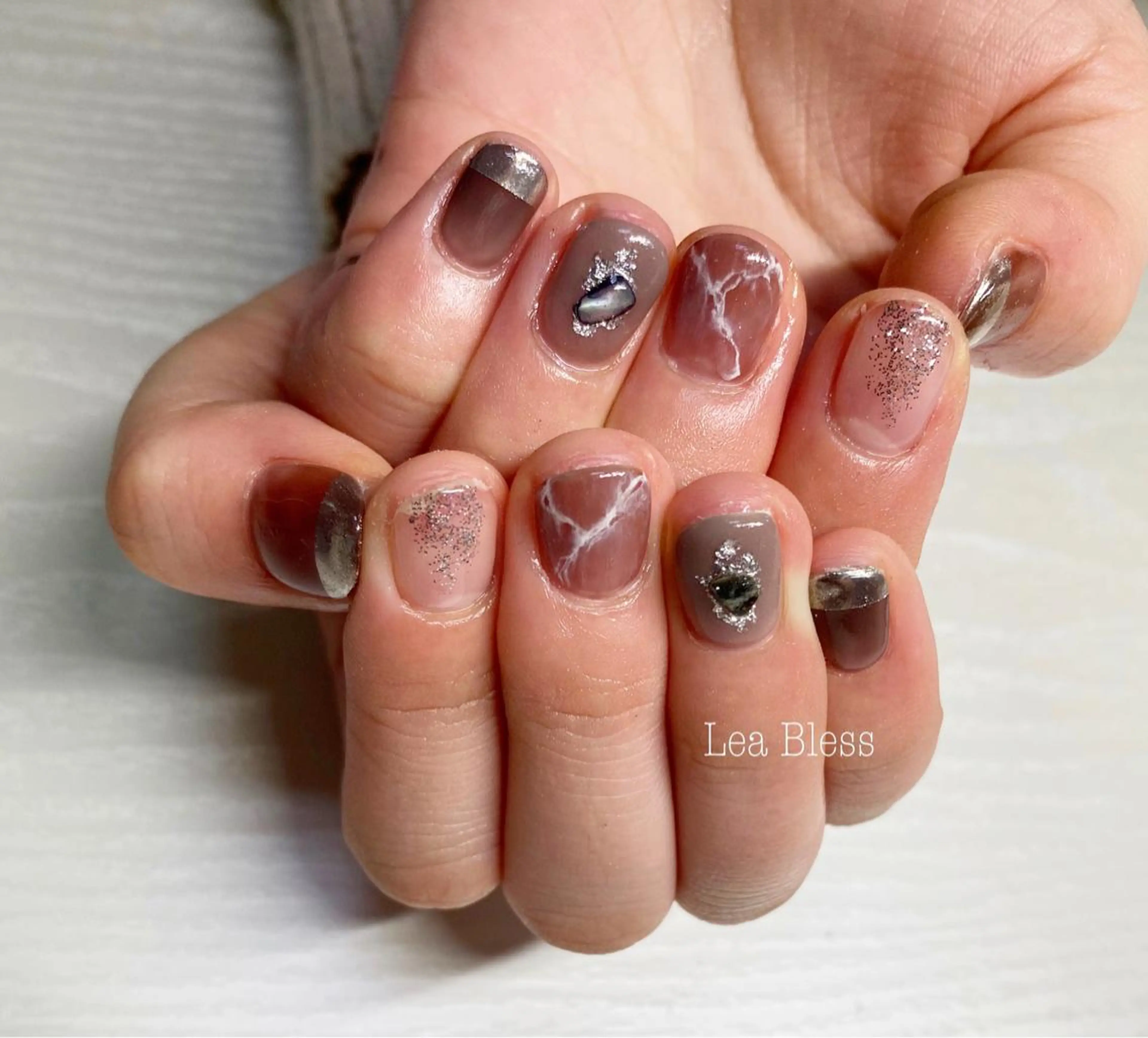 ネイル Lea Bless 河原町のネイルデザイン