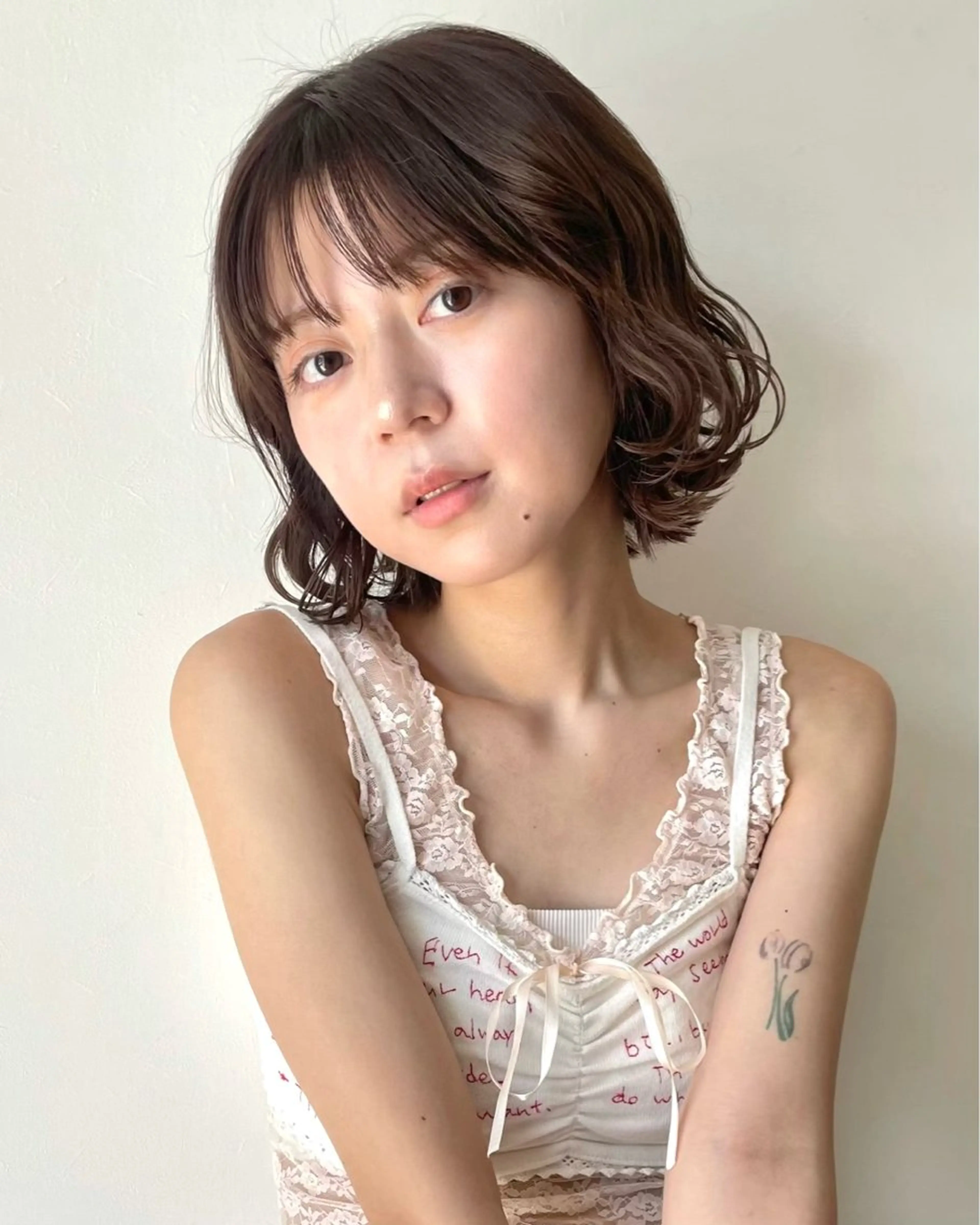 アディクシーカラーで透明感のある髪に！💗✨(ワンカラー)の写真