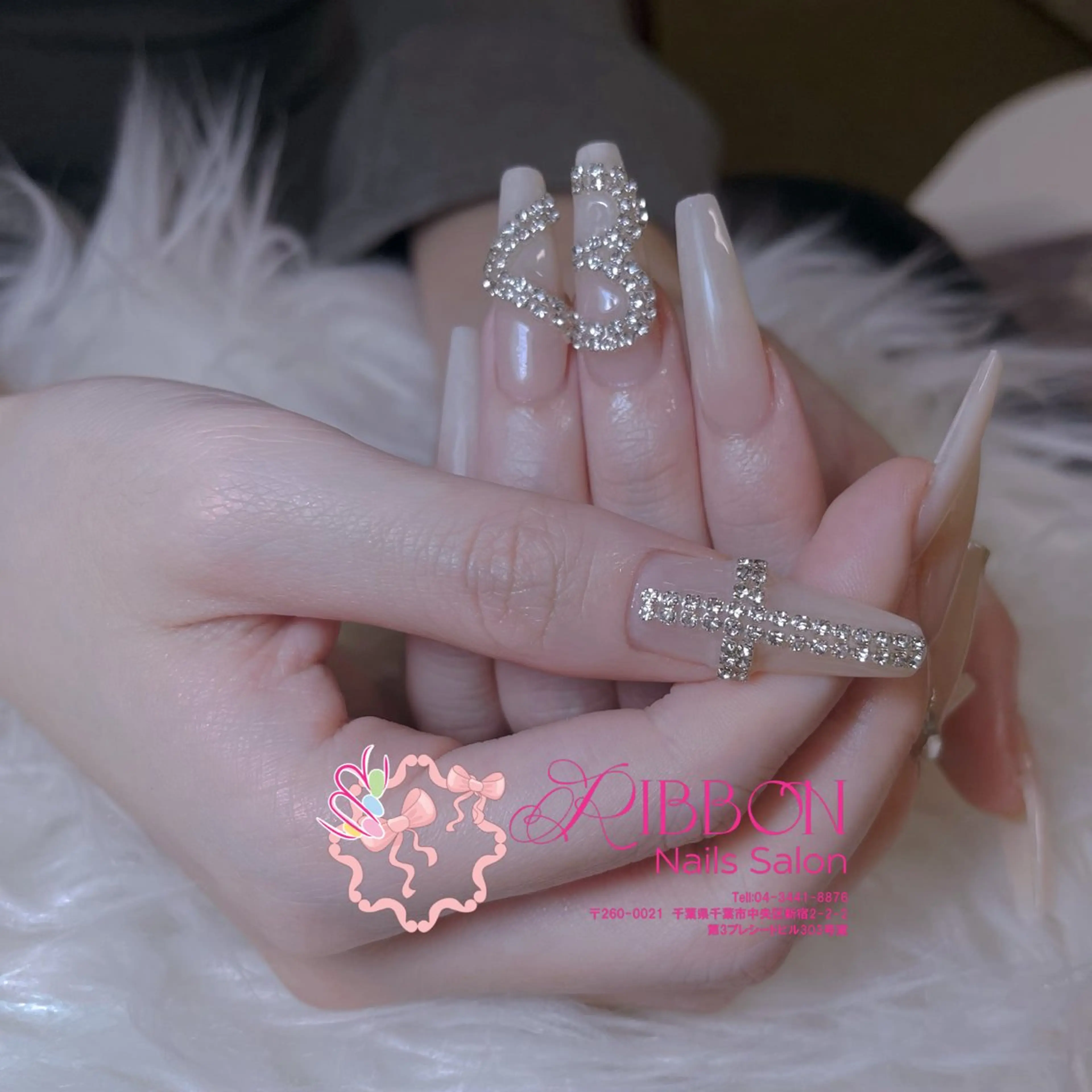 ネイル チークネイル フットネイル フレンチネイル グラデーション 韓国ネイル ハンドネイル Ribbonnail salonのネイルデザイン