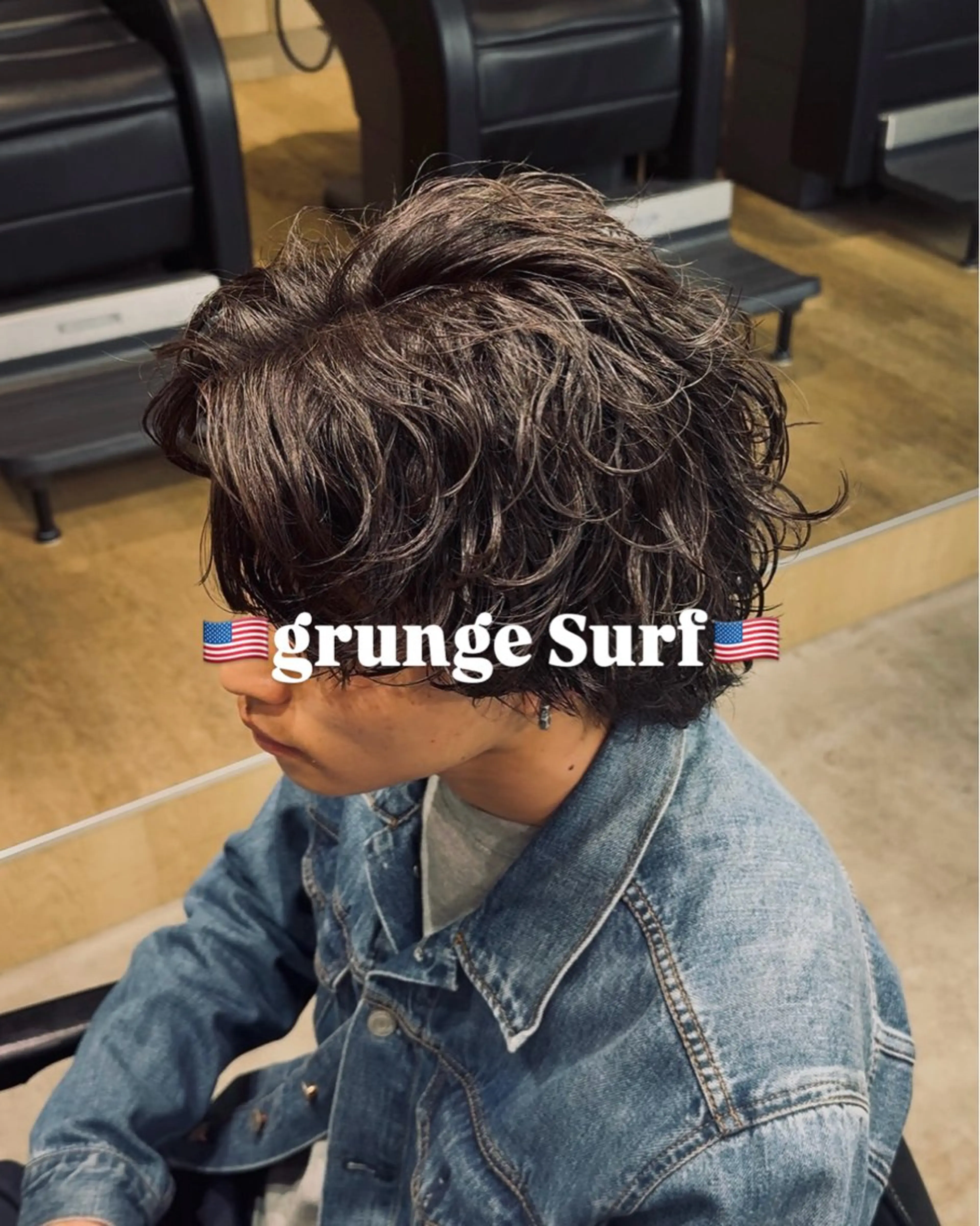 ショート パーマ カット パーマ fifth天神パーマ メンズ特化/虎太郎のヘアスタイル