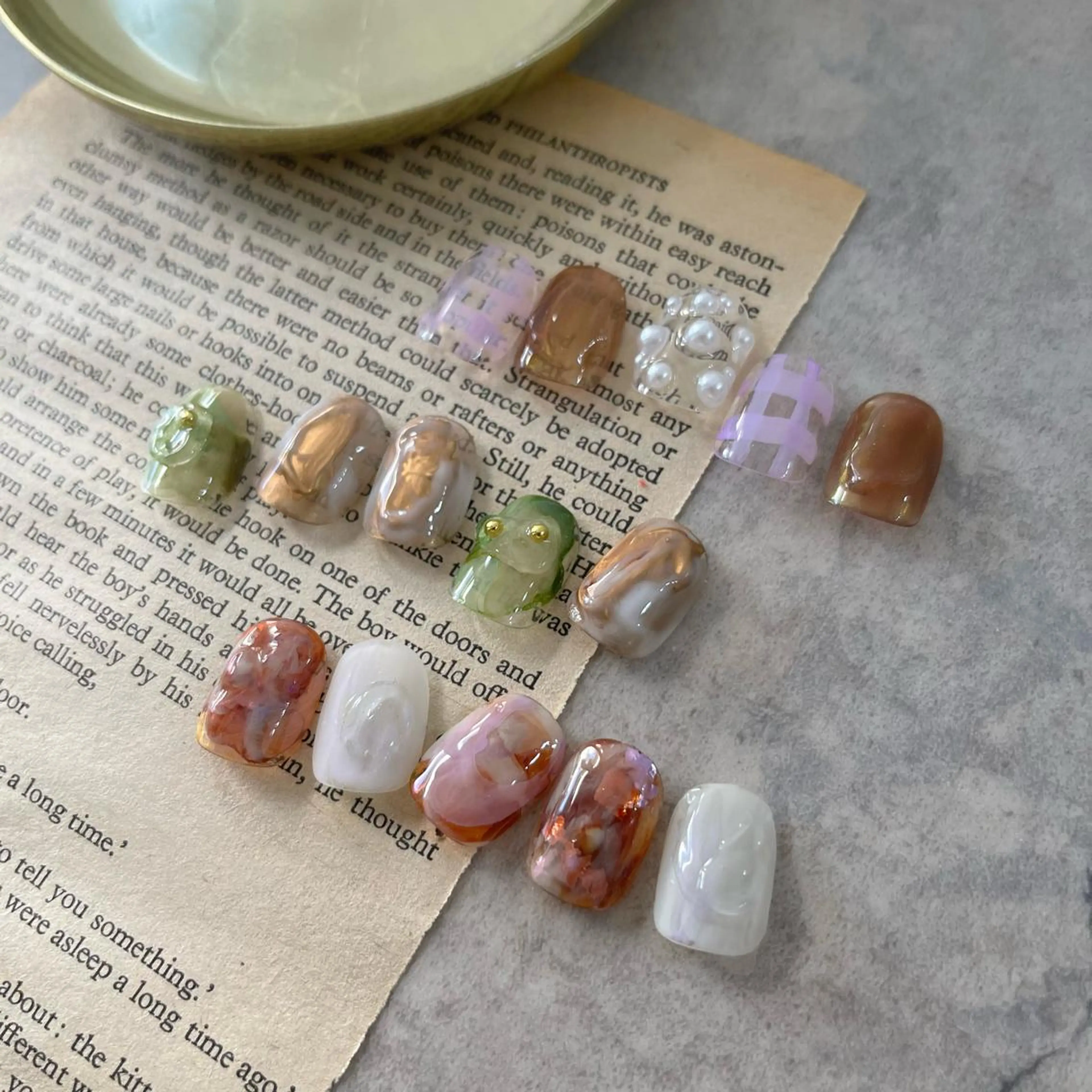 ネイル ハンドネイル nail salon O (en)所属・vegh. nail／阿波座のネイルデザイン