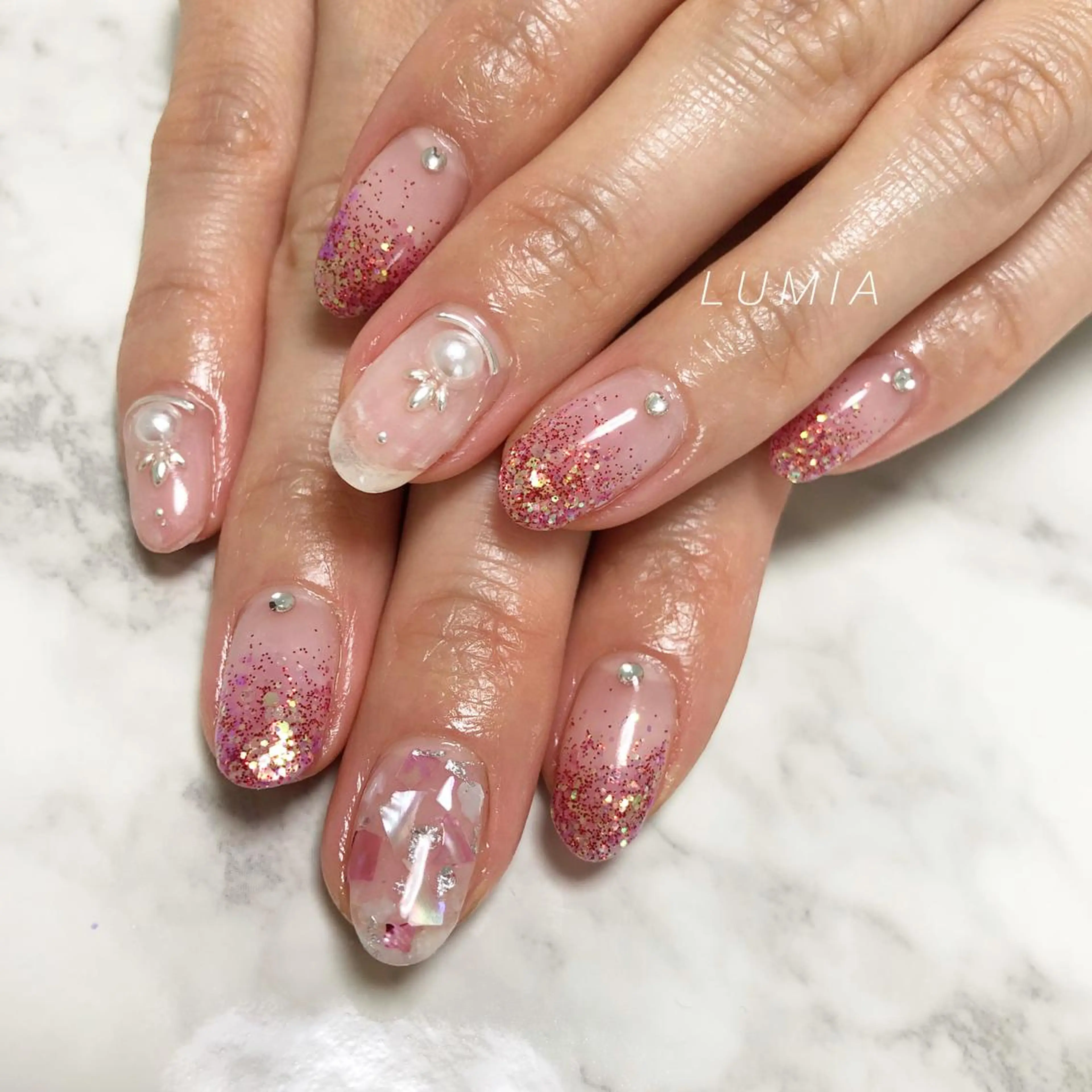 ネイル nail&eyelash Rine所属・Rine 放出 (リネ)のネイルデザイン