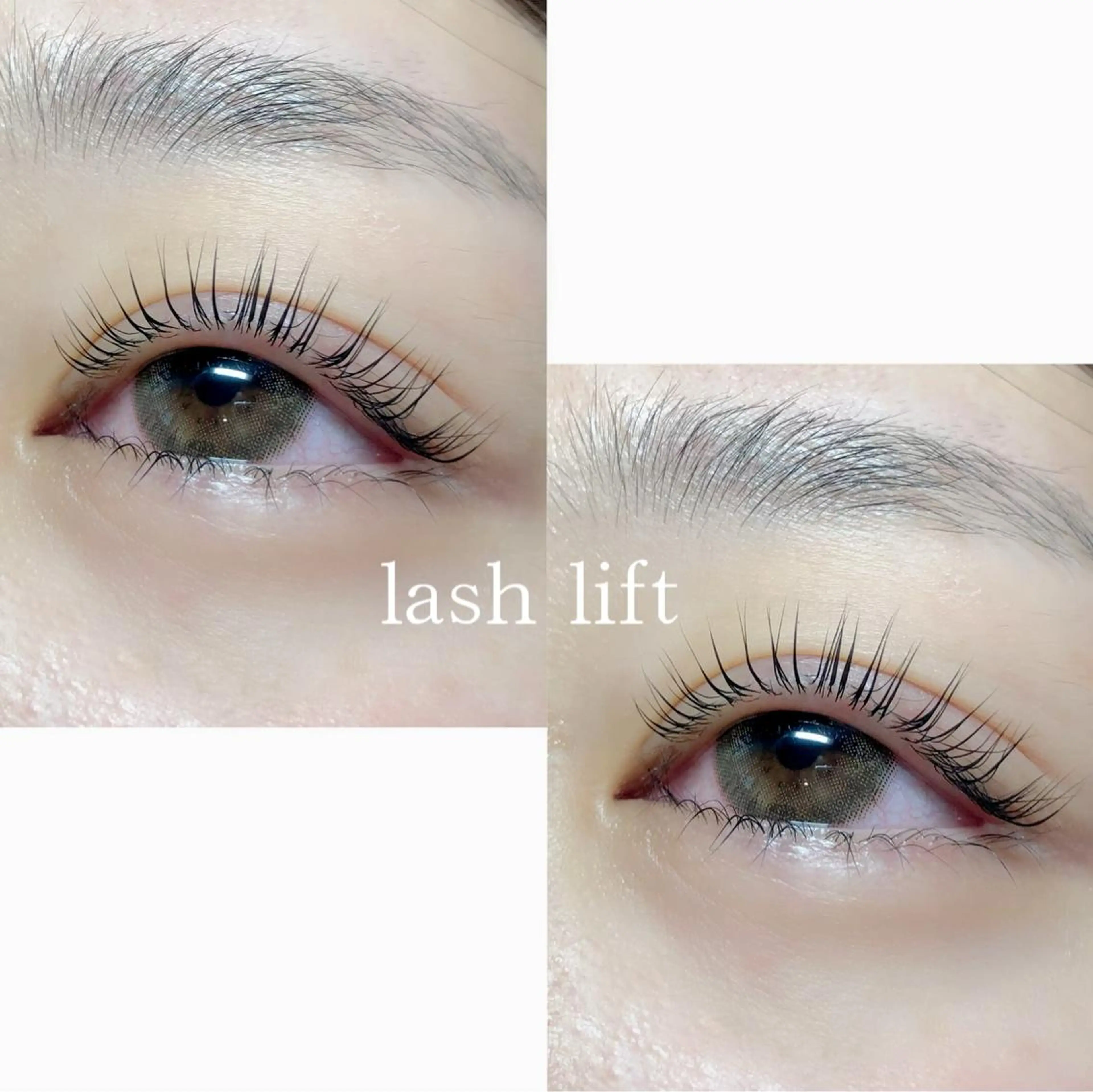 最新まつ毛パーマパリジェンヌラッシュリフト上のみ+ケラチントリートメント付きの写真