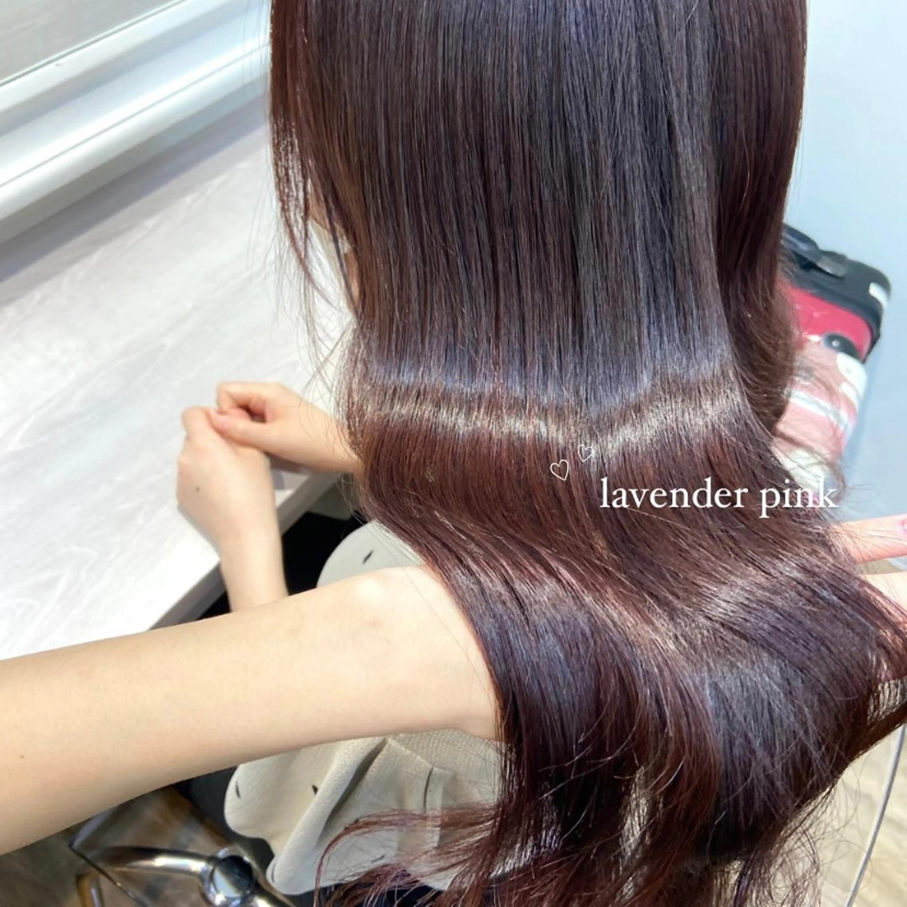 ロング カラー ベージュカラー ブリーチ ケアブリーチ 透明感カラー ダブルカラー mai 🎀 / 梅田美容室のヘアスタイル