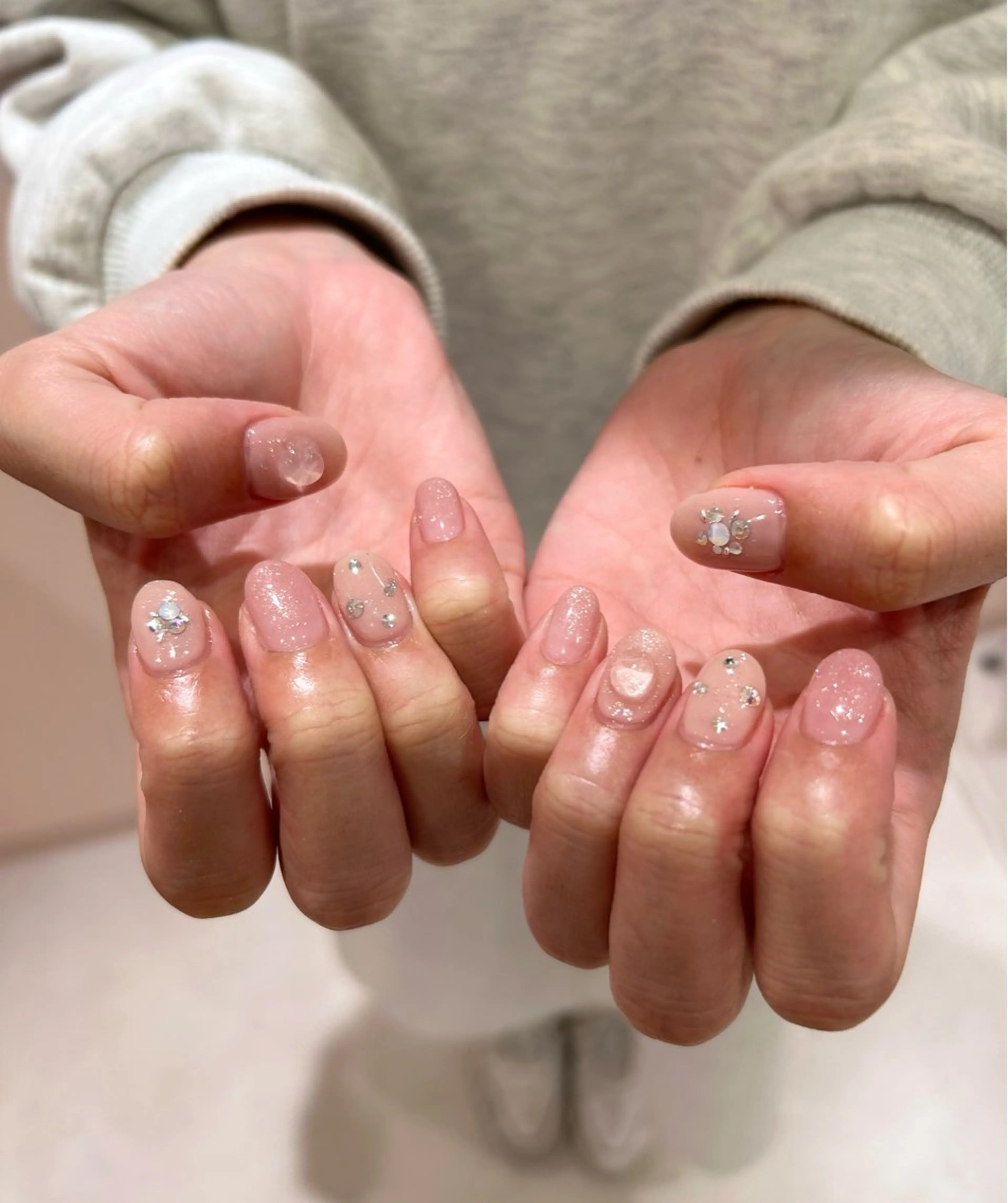 ネイル アートネイル LUCY心斎橋/ Yuzuki🍒のネイルデザイン