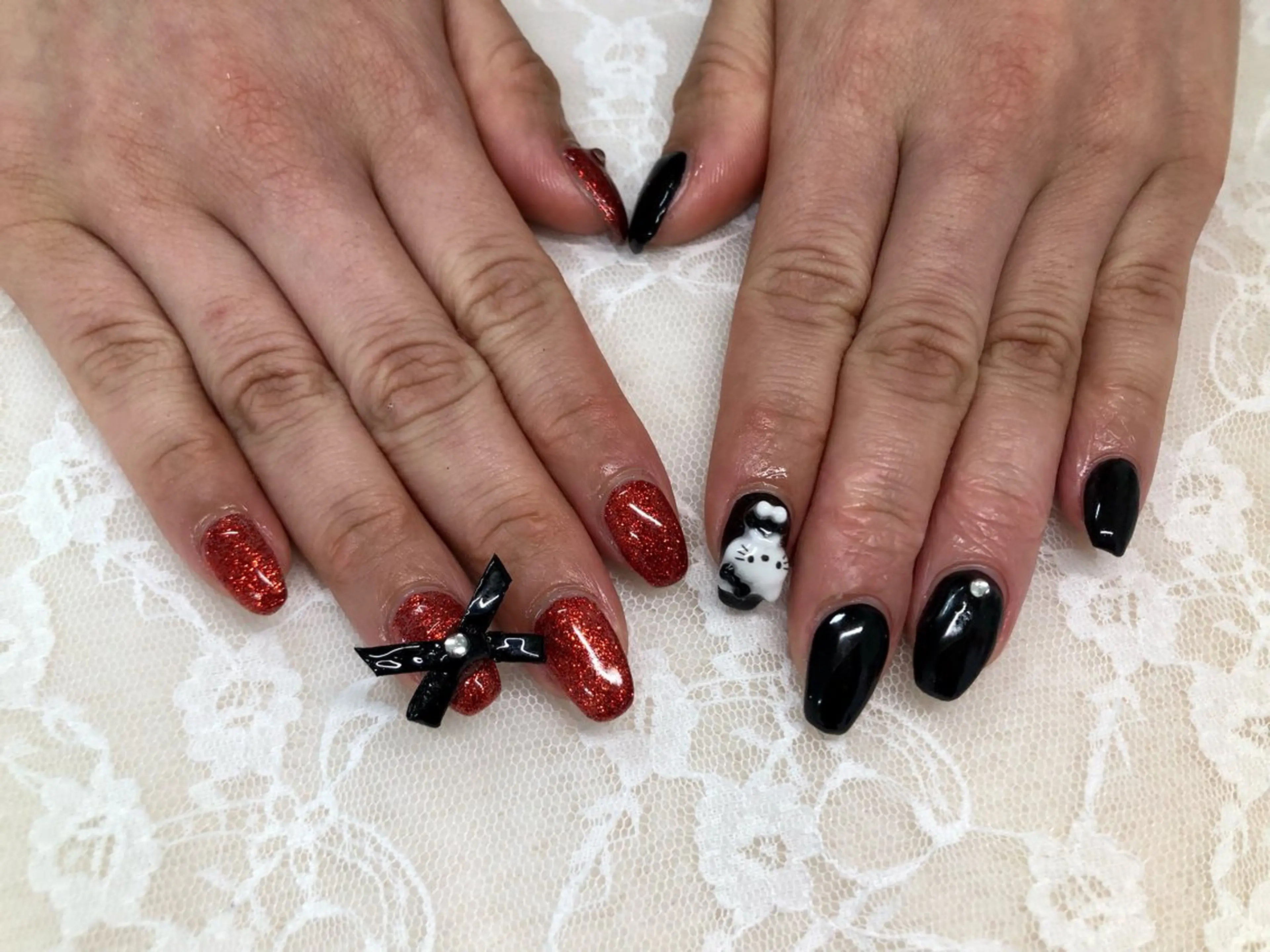 ネイル キラキラネイル ラメ(グリッター) ハンドネイル ハンドケア Epokku ネイルサロンのネイルデザイン