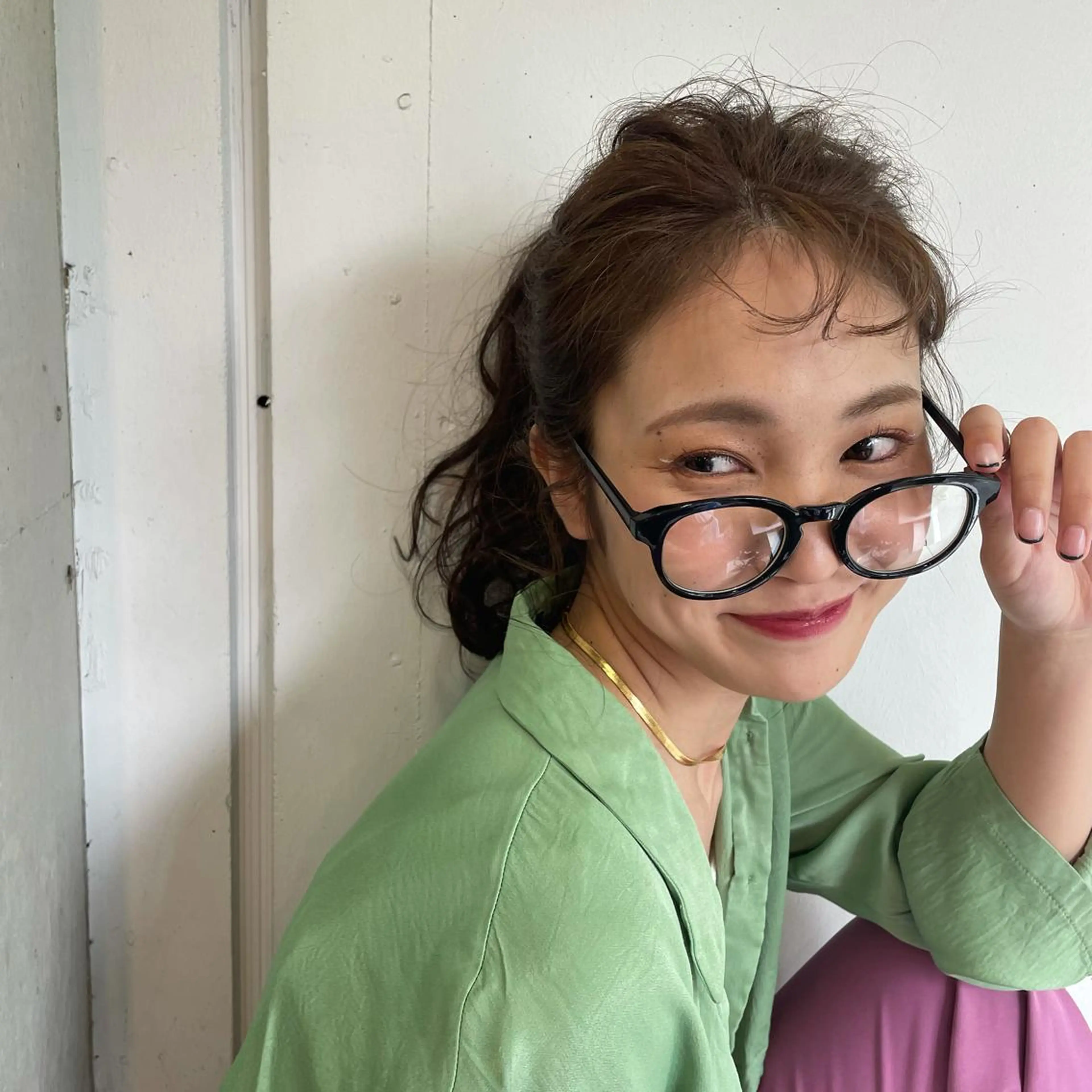 カラー ヘアアレンジ Lycka所属・ナギサ/ 大分森町のヘアスタイル