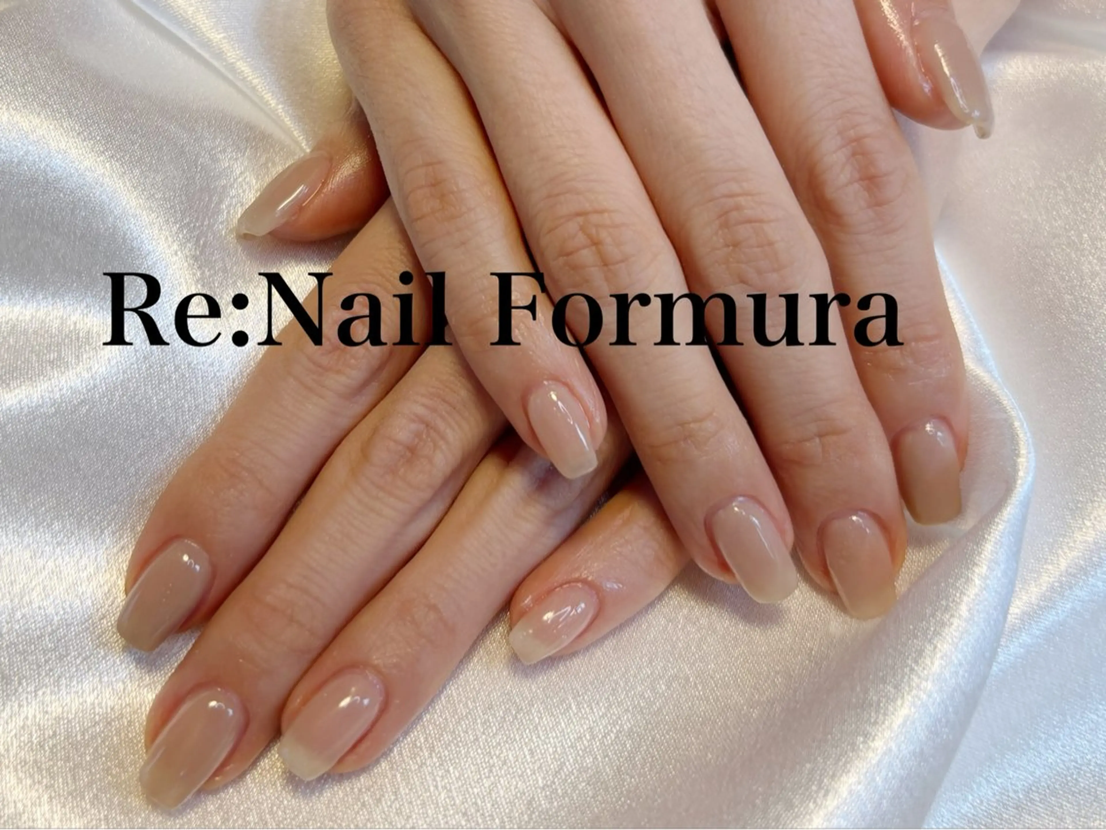 ミディアム ハンドネイル Re:Nail Formula所属・kido chieのネイルデザイン