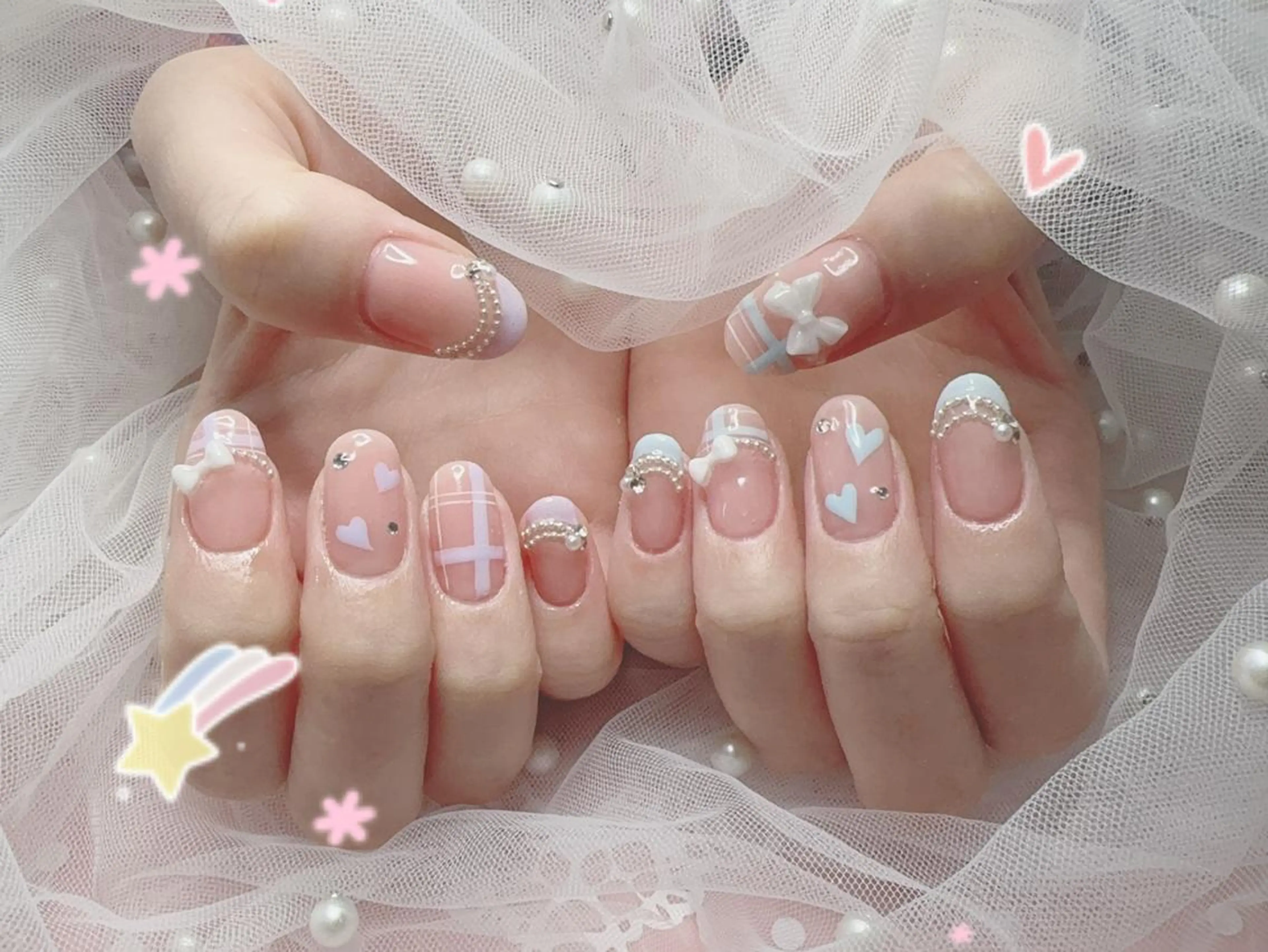 ネイル ハンドネイル 🎀シズカ nail🎀のネイルデザイン