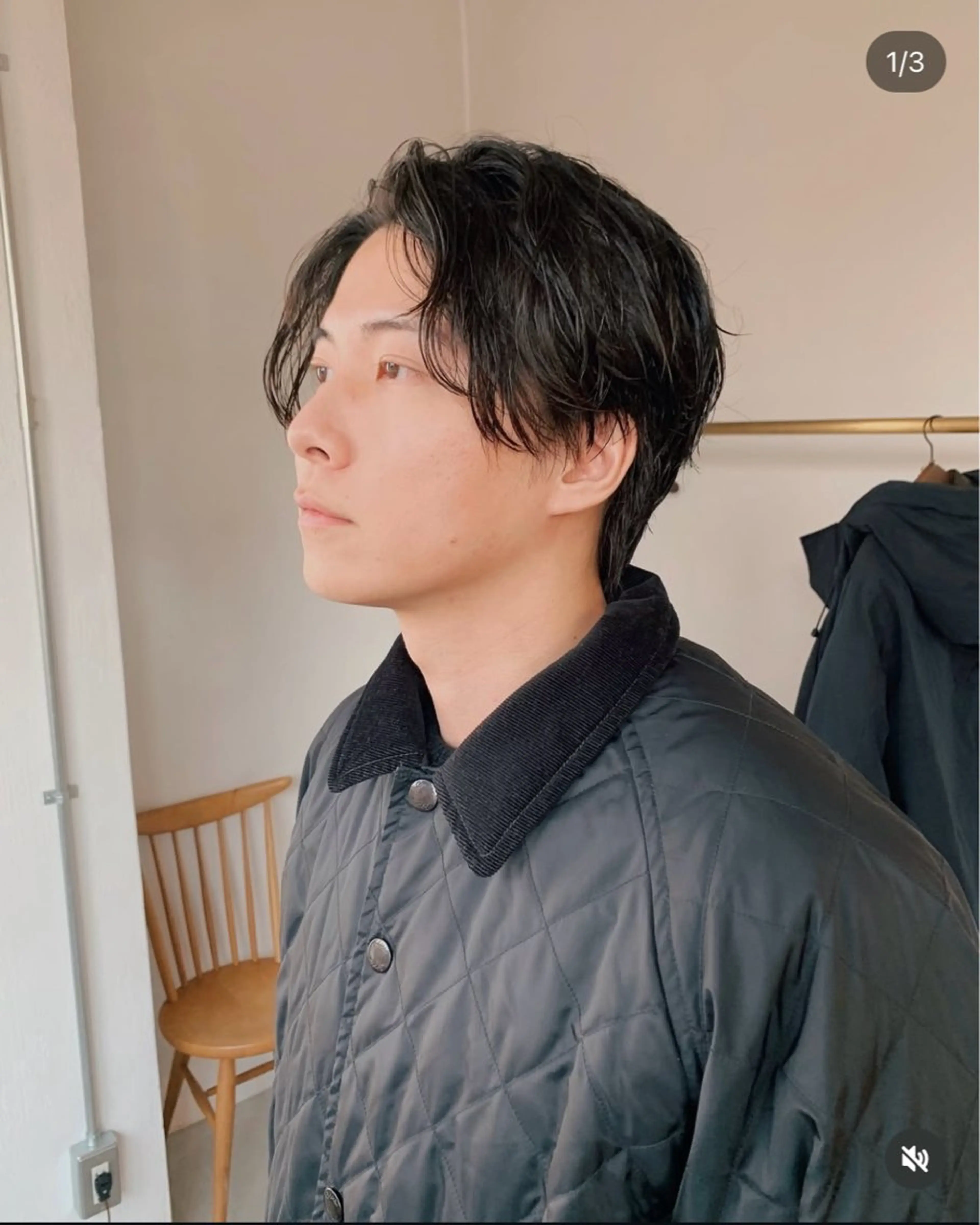 【🌱メンズ 土日祝限定🌱】men's骨格補正カット+クイックヘッドスパ+頭皮クレンジングの写真