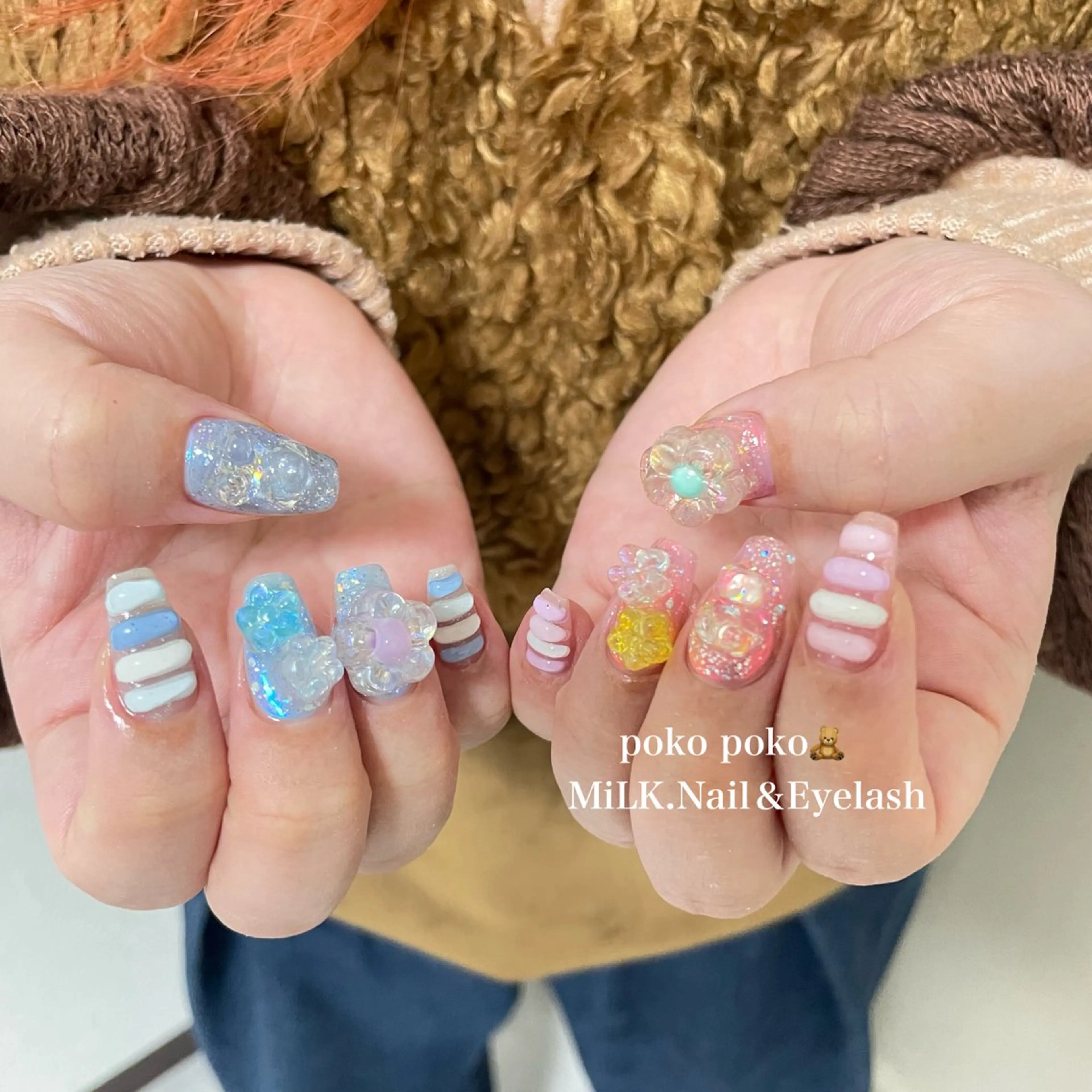 ネイル ハンドネイル MiLK.   Nail&Eyelash所属・MiLK. wakaのマツエク・マツパデザイン