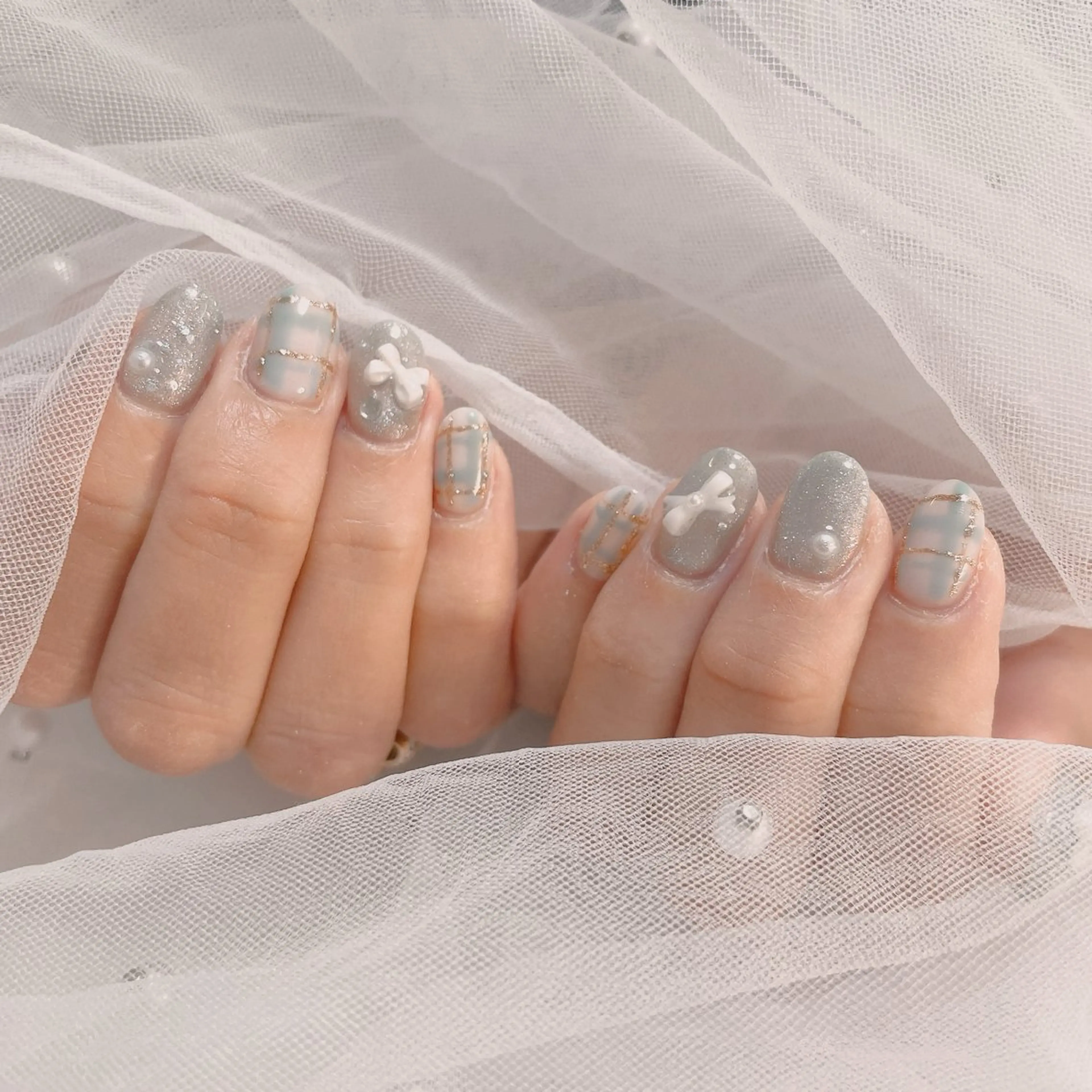 ネイル 春ネイル ハンドネイル なっちゃん所属・ネイルサロン なっちゃん(古千谷)のネイルデザイン