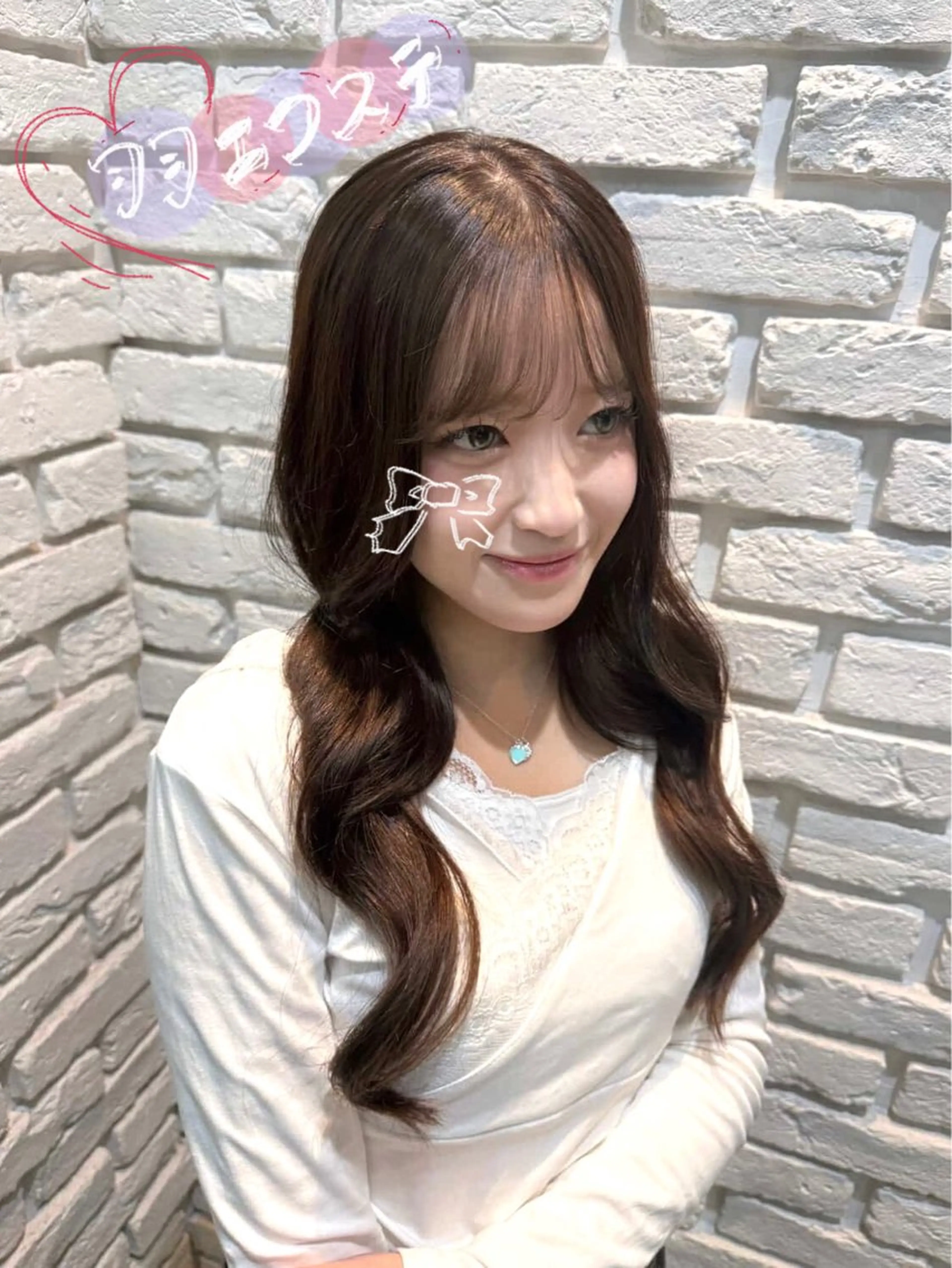 ロング シールエクステ エクステ belle / Honoka🧁のヘアスタイル