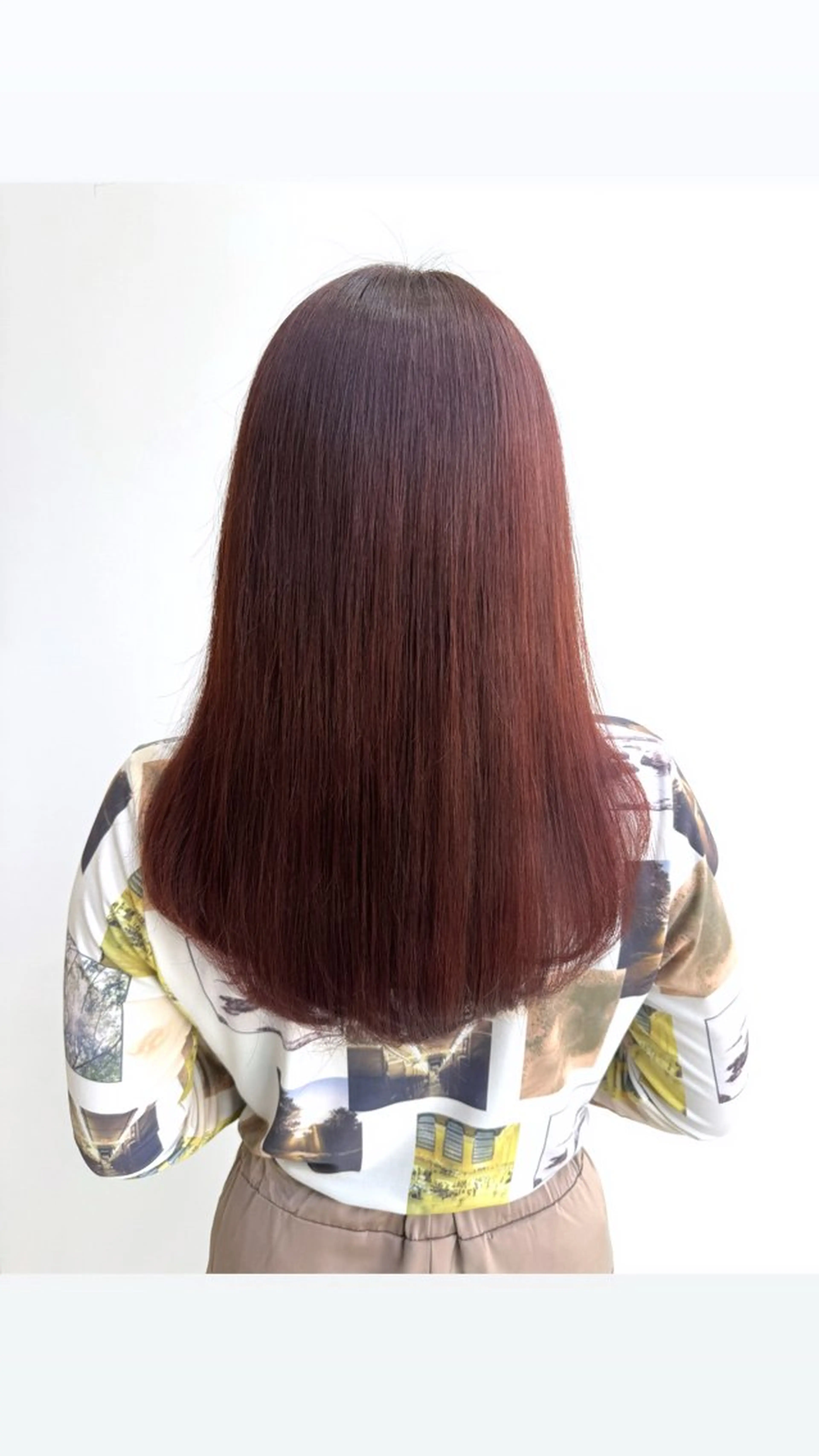 ミディアム カラー ヘアアレンジ ✨艶髪✨ 吉田誠のヘアスタイル