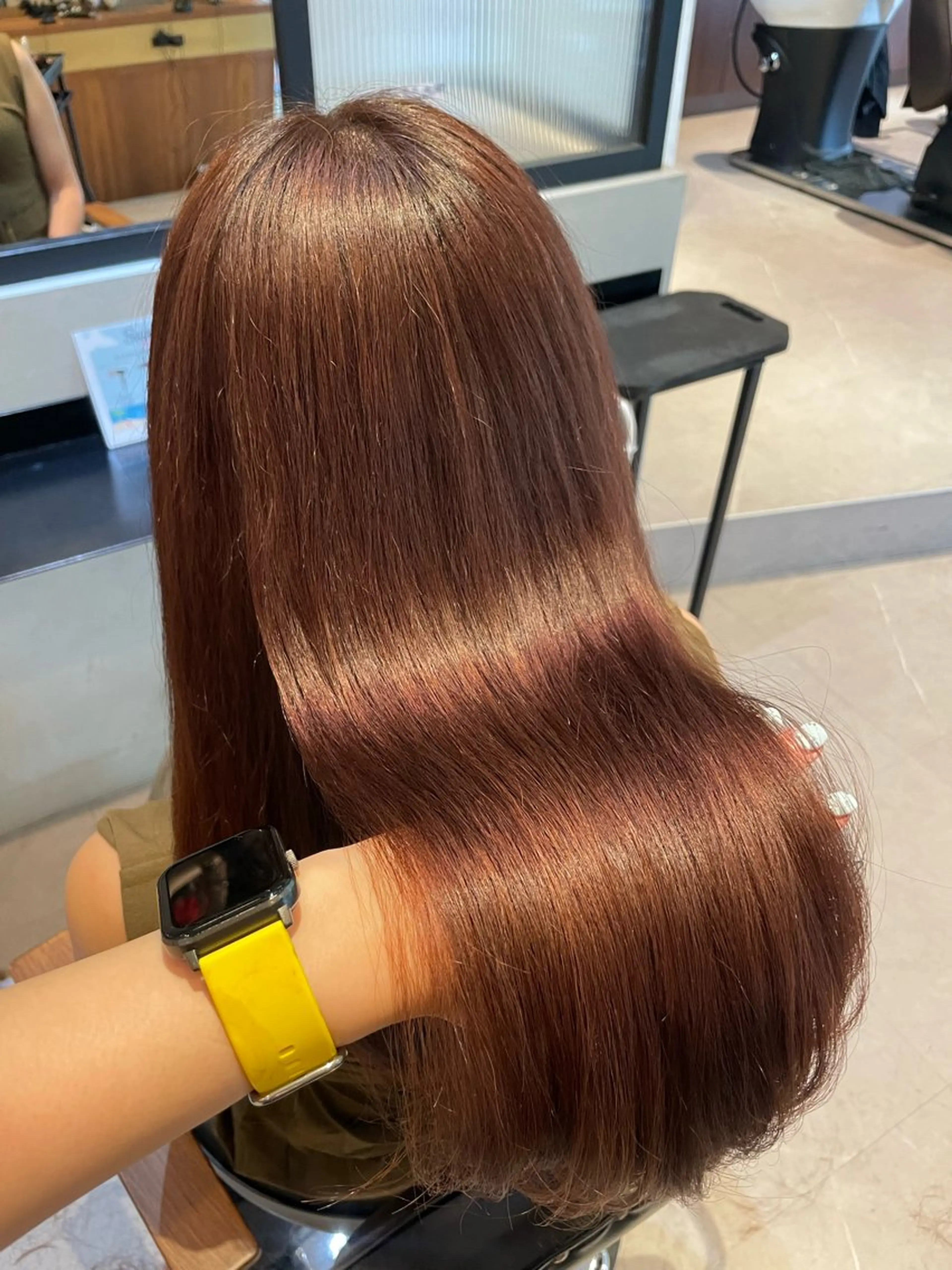 ロング カラー カラー/髪質改善 トリートメント/優果のヘアスタイル