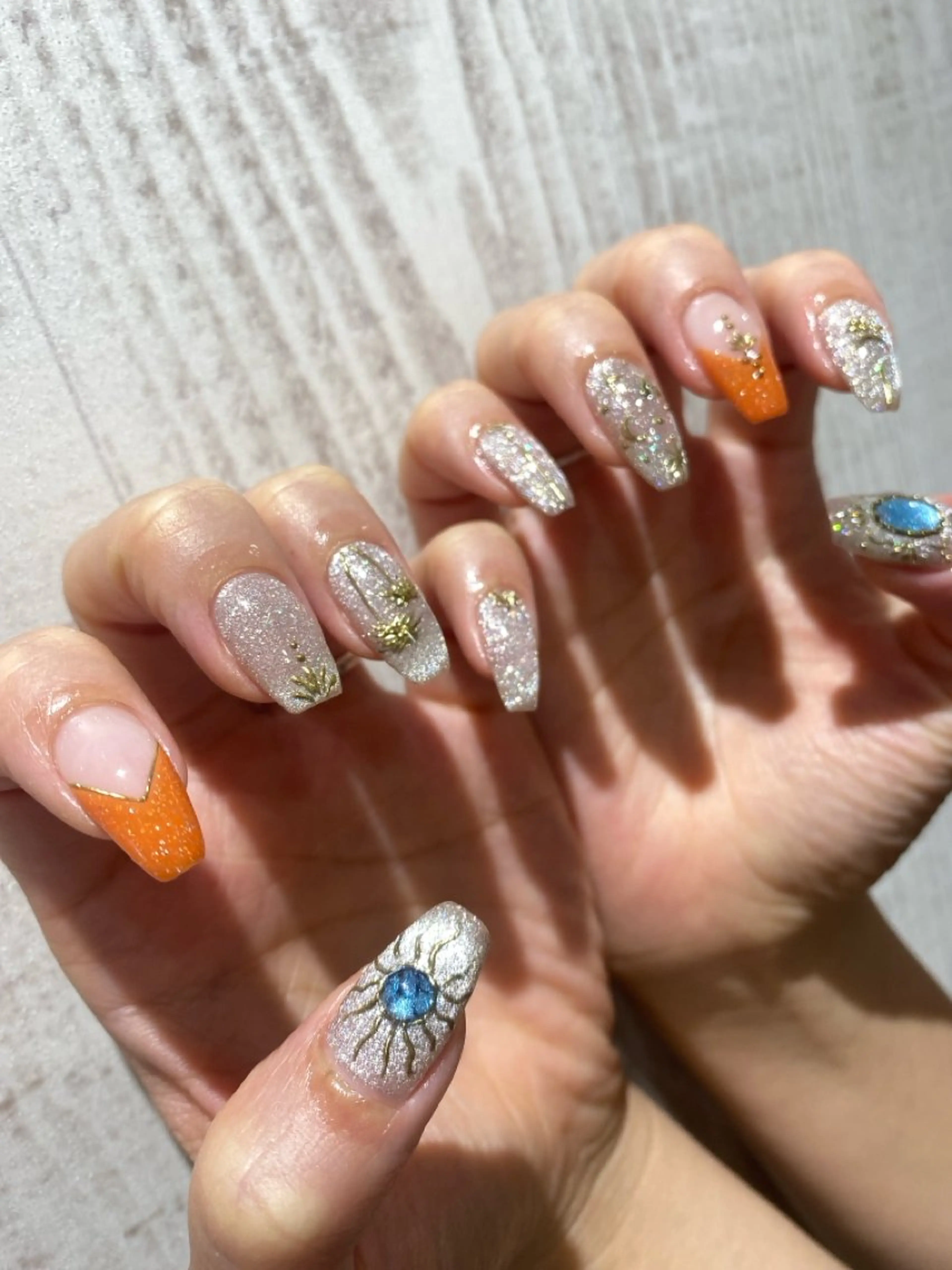 ネイル ハンドネイル 13日3980円‼️ マグもデザインも◎のネイルデザイン